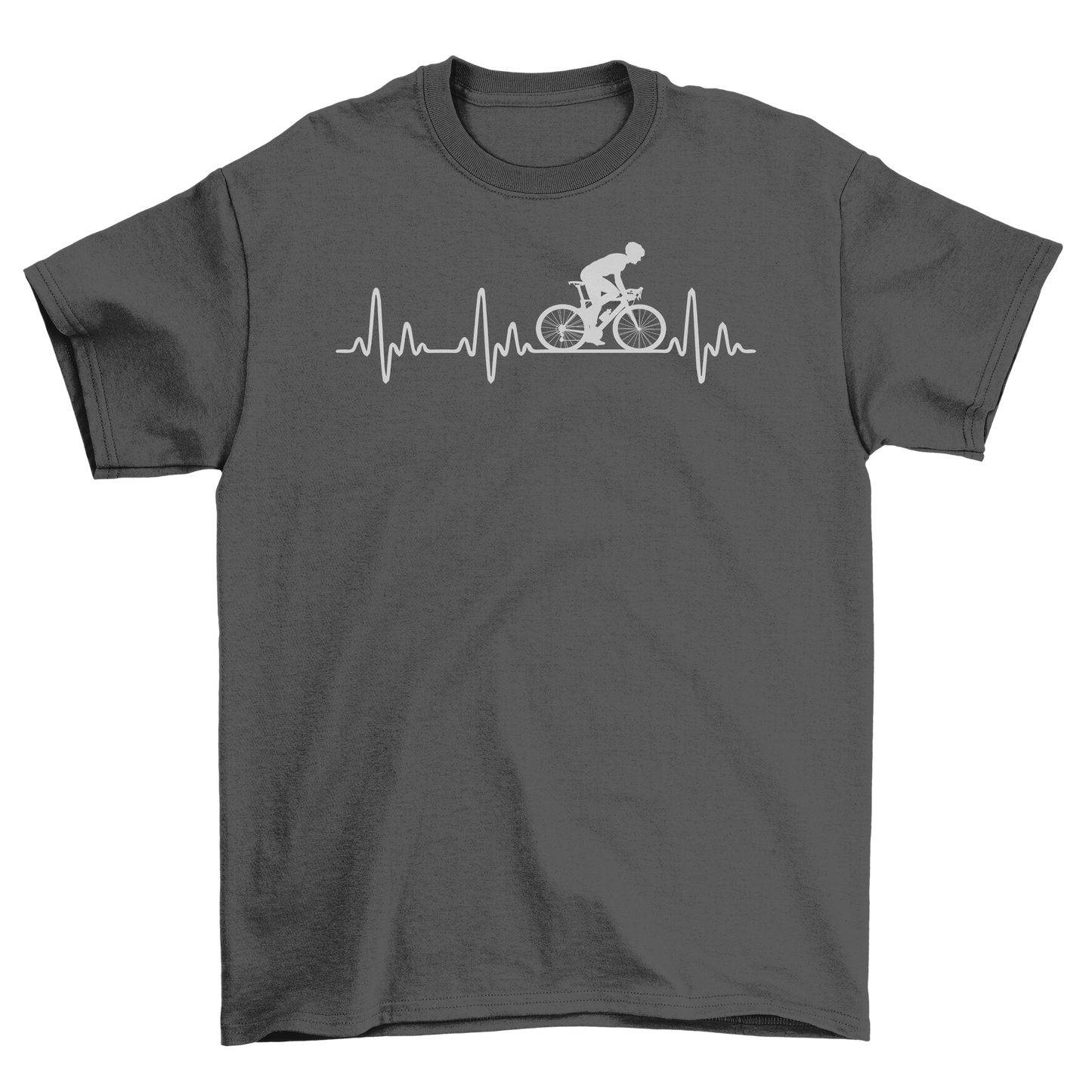 Bike Heart Beat TShirt Pedal