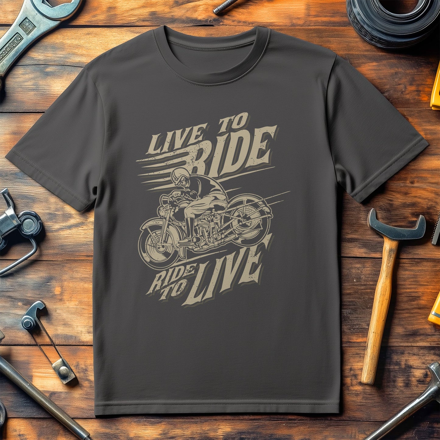 Live to Ride T-Shirt - Rev Your