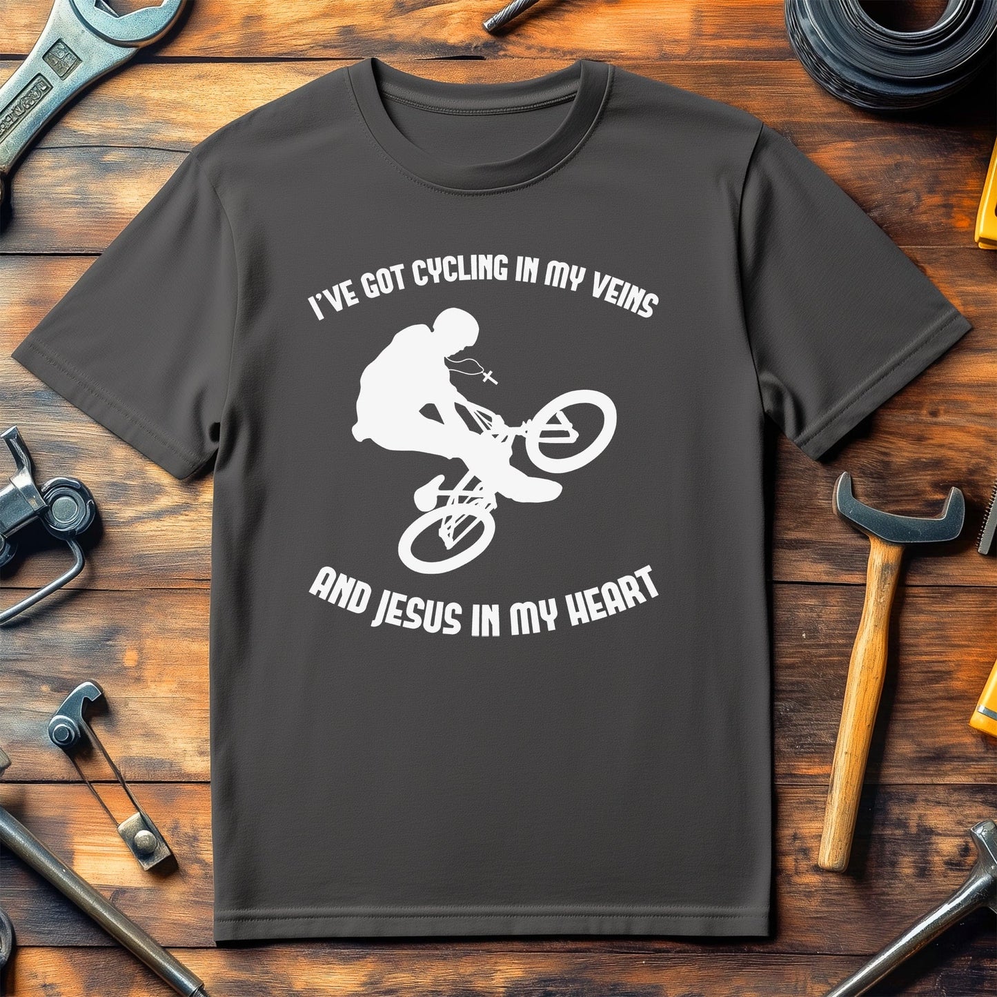 I've Got Cycling In My Veins T-Shirt