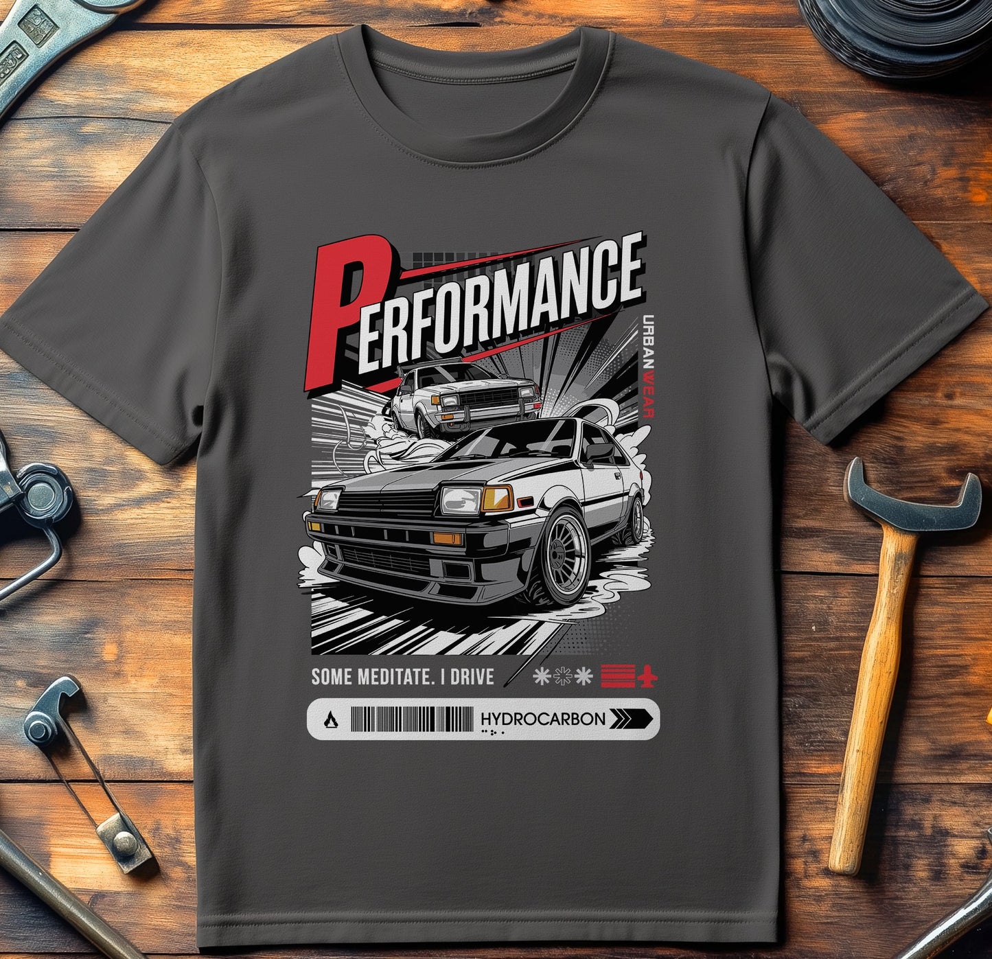 Retro Speed Pulse T-Shirt