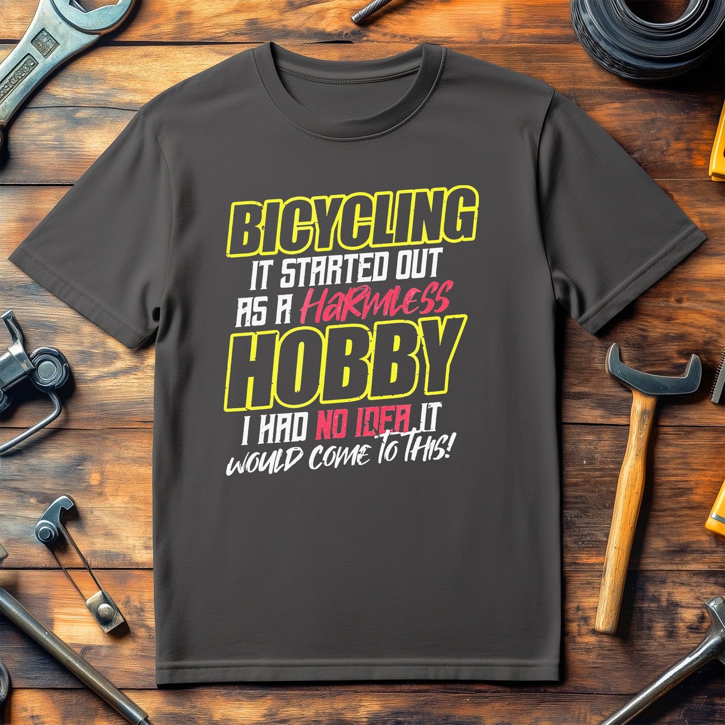 Cycling T-Shirt Cycling Started As A Hobby