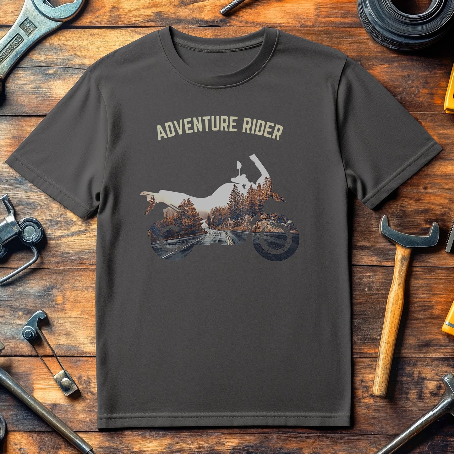 Adventure Motorcycle Biker t-shirt