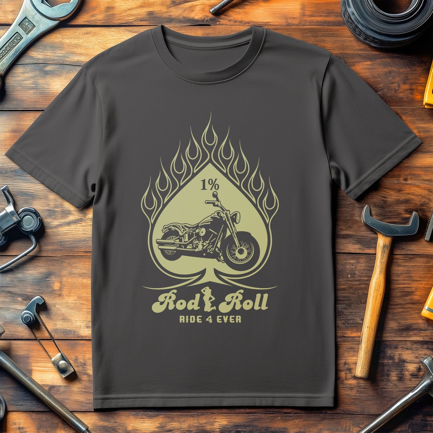 Rod Roll T-Shirt - Feel the Burn!