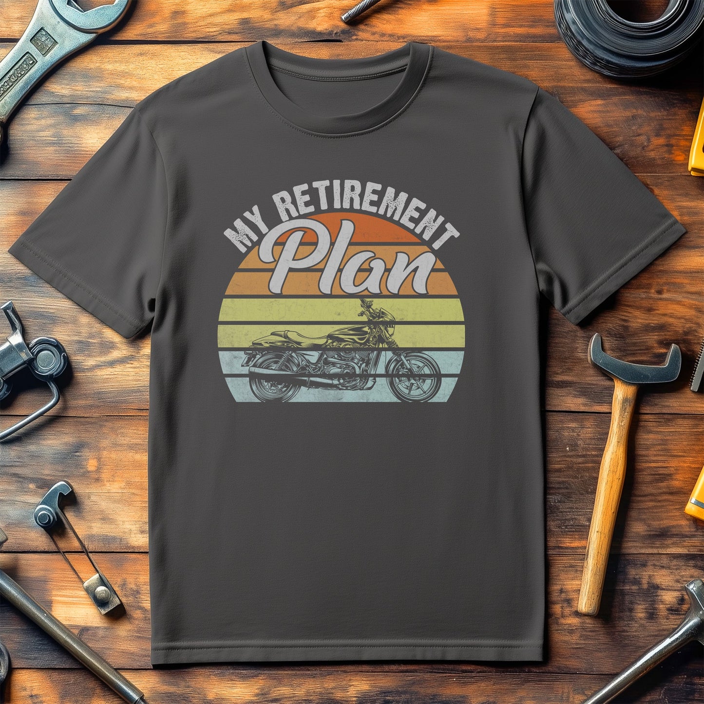 My Retirement Plan with Bike T-shirt