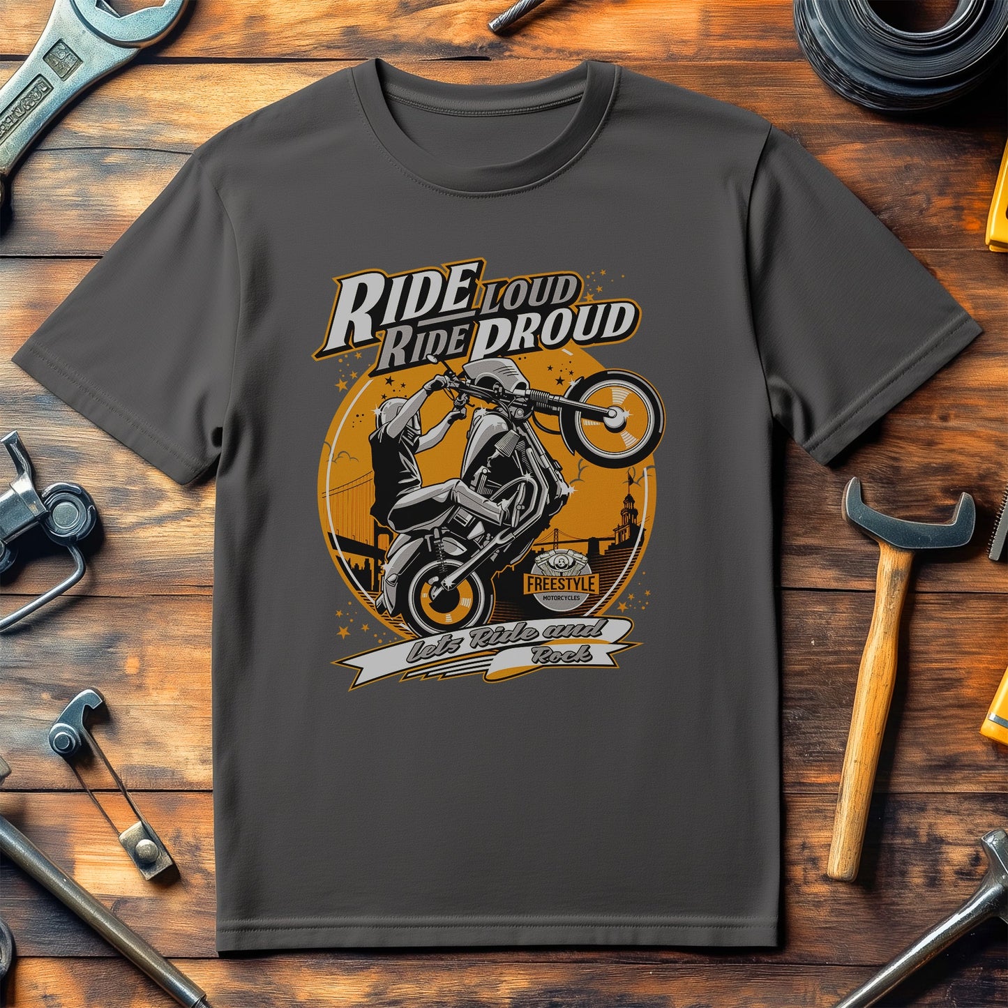 Ride Proud T-Shirt - Rev Up the