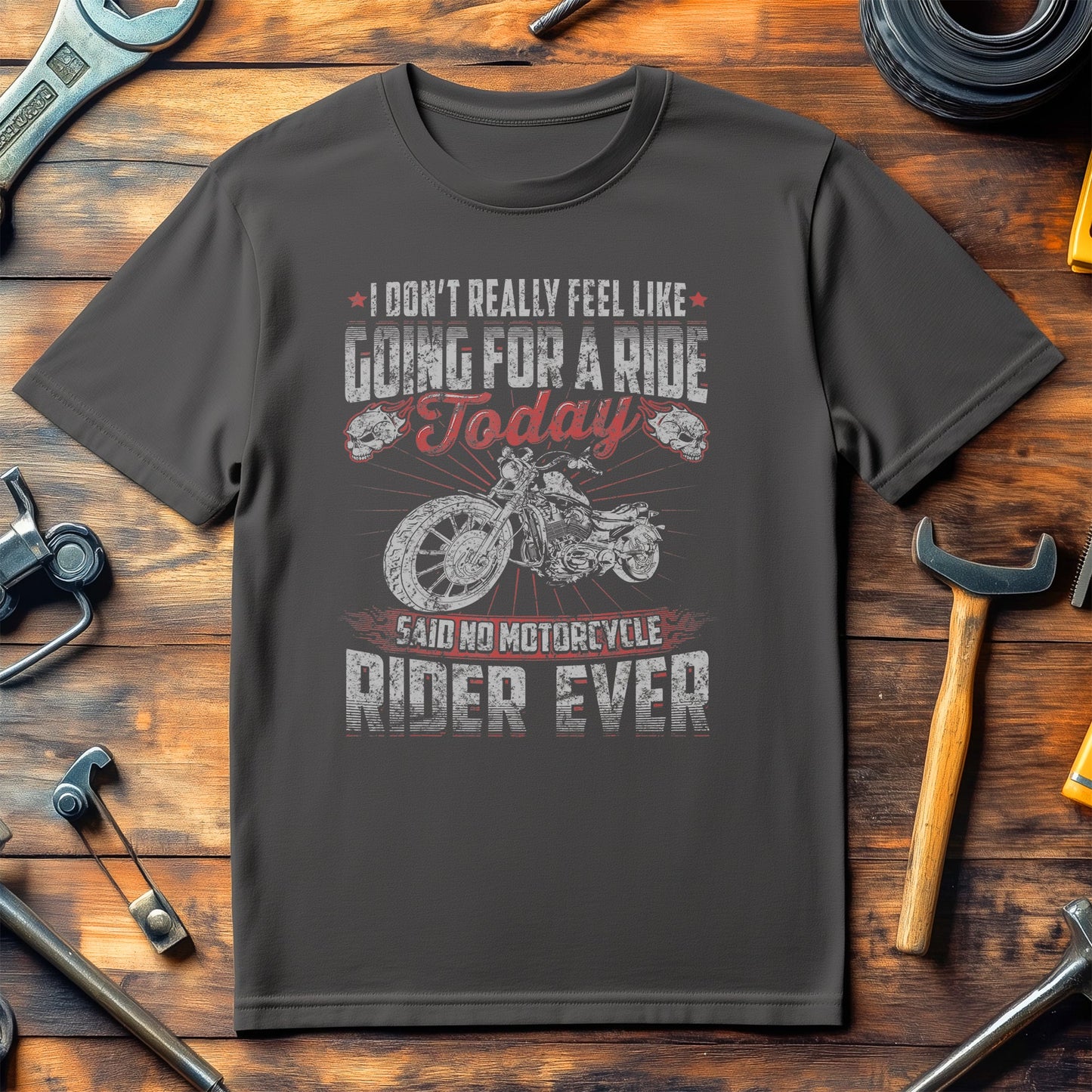 Motorcycle Biker T-Shirt ‚Äì "Don't