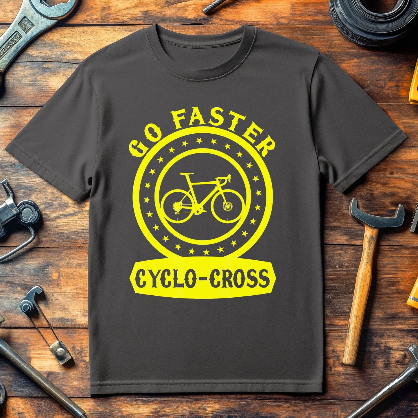 Cycling (209) T-Shirt - Pedal Power