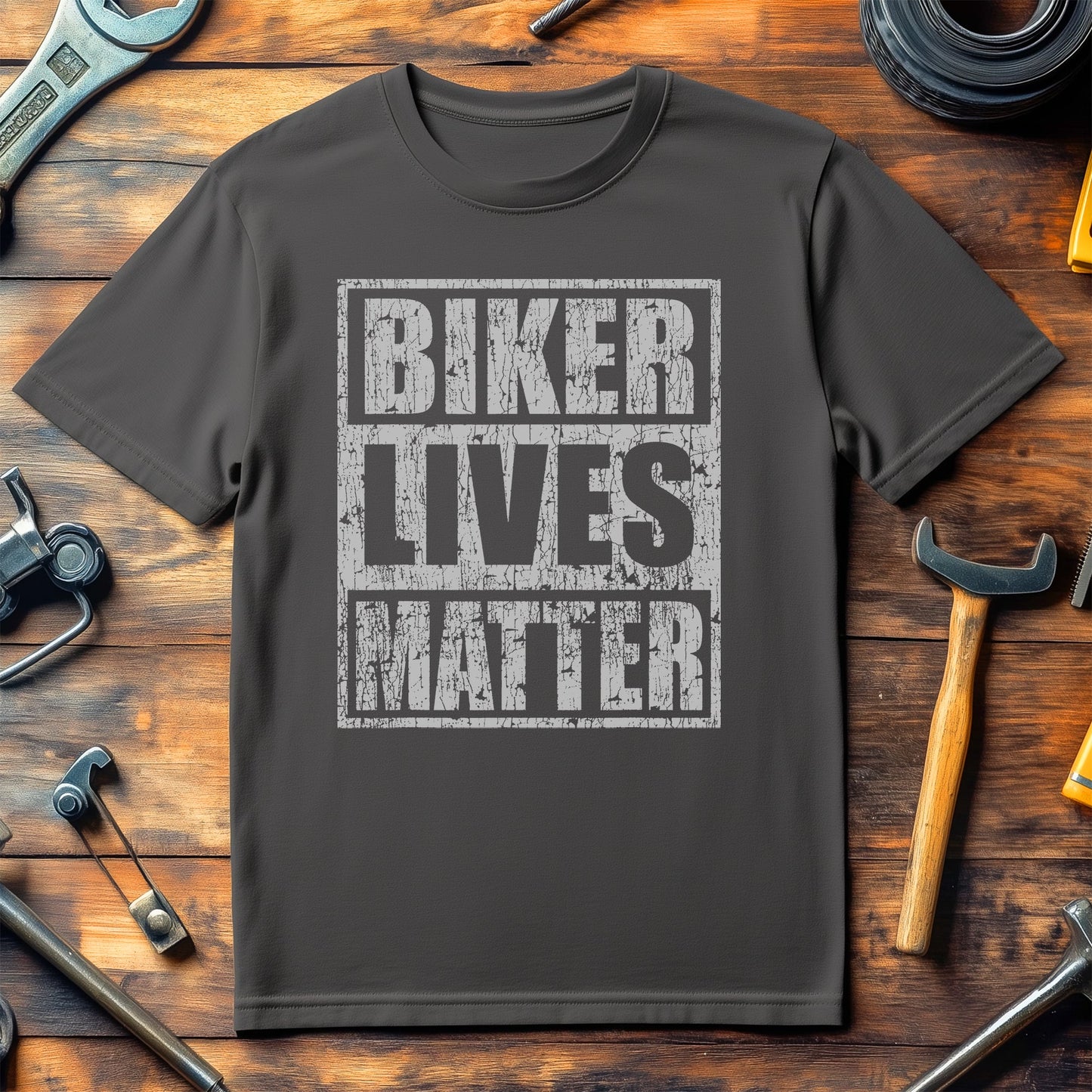 Vintage Biker Lives Matter T-Shirt