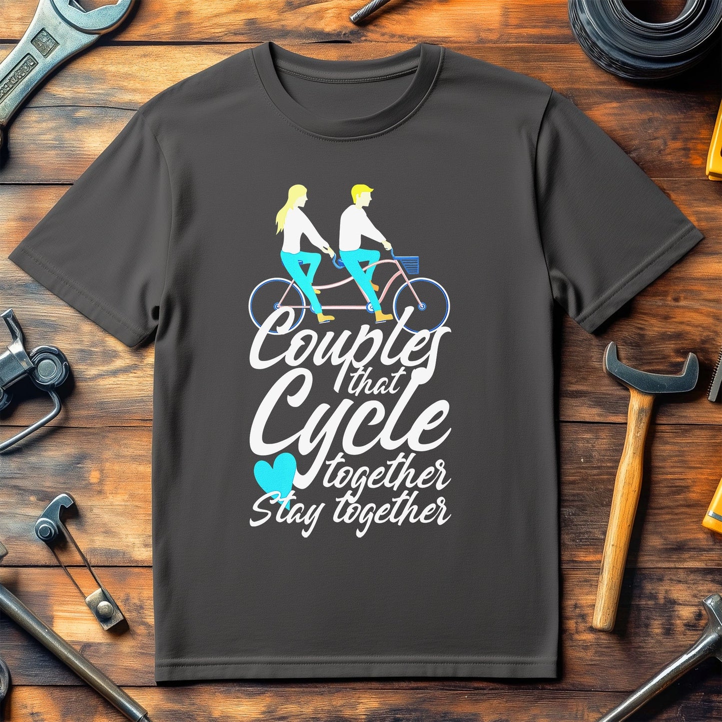 Cycling (184) t-shirt Couples That Cycle