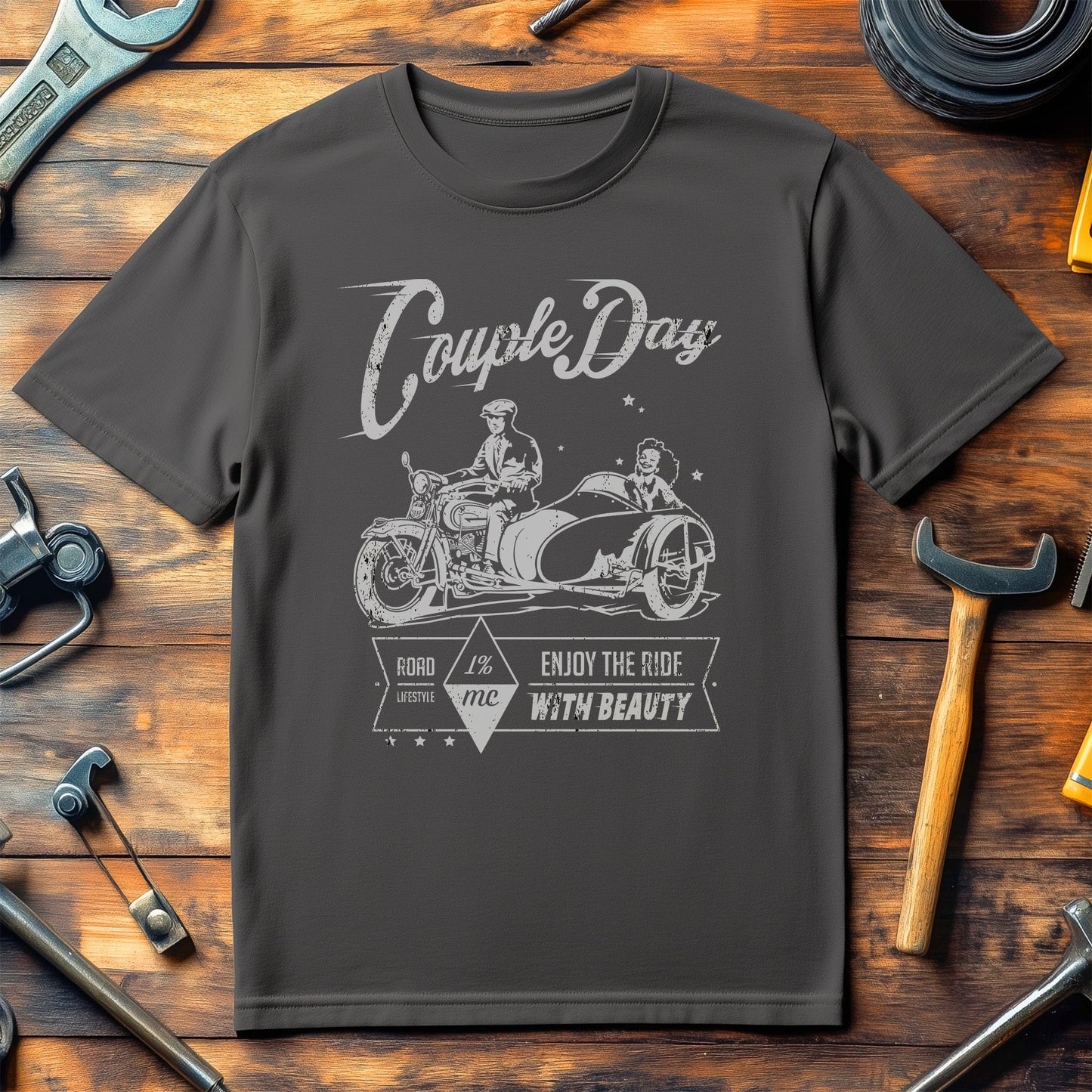 Couple Day T-shirt - Ride or Die!