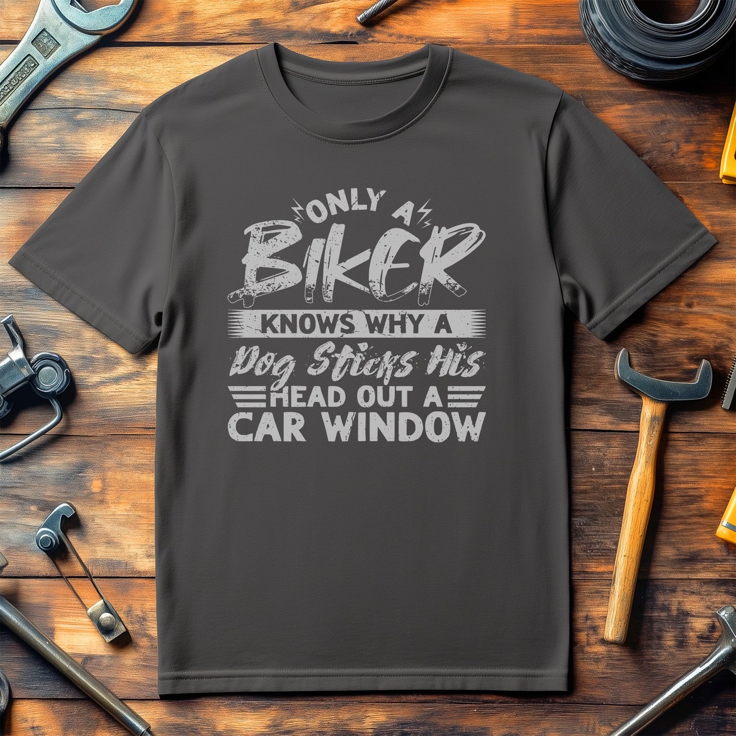 Only A Biker T-Shirt - Hilariously