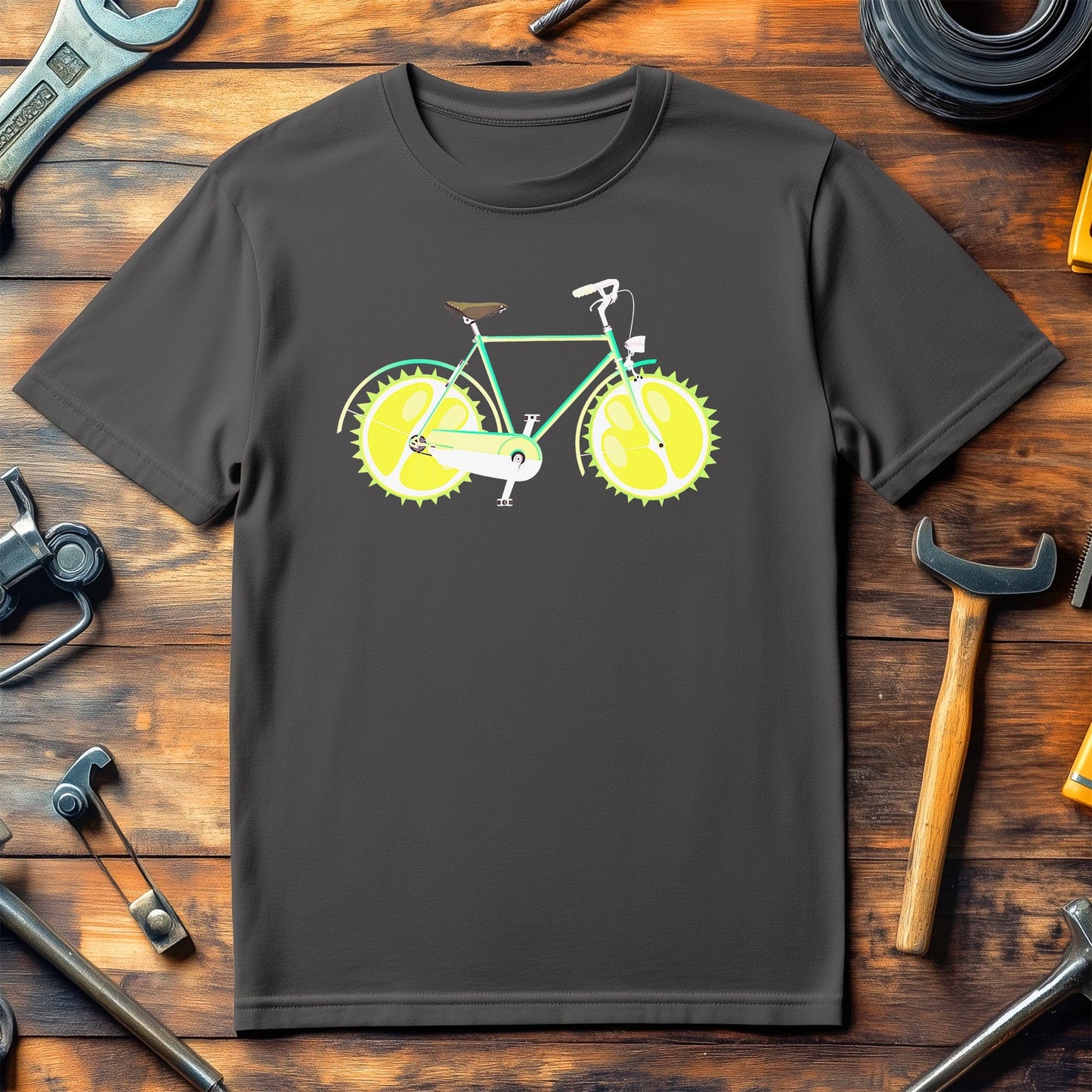 Cycling (178) T-Shirt - Ride into