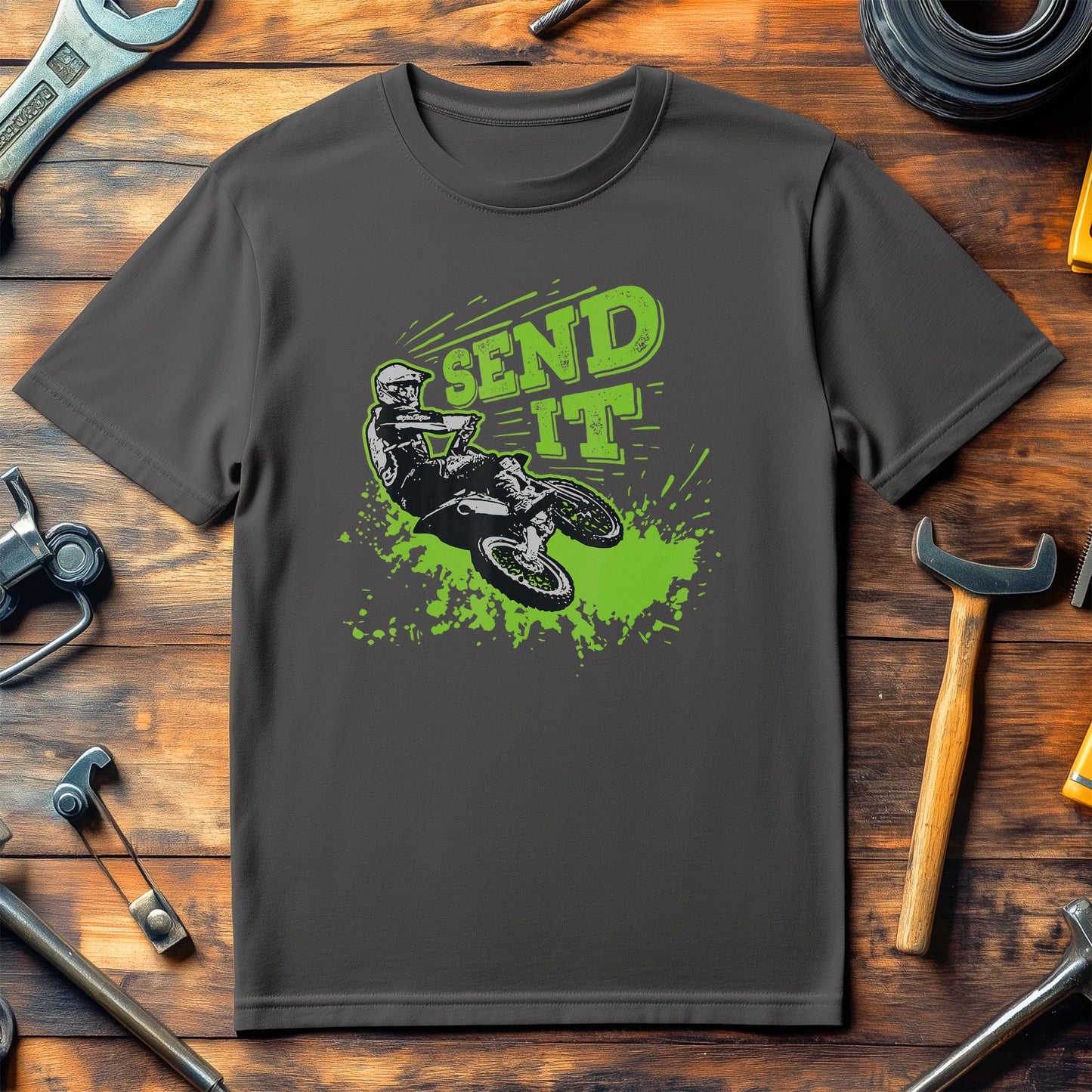 Send It Gift T-shirt - Dirt Bike