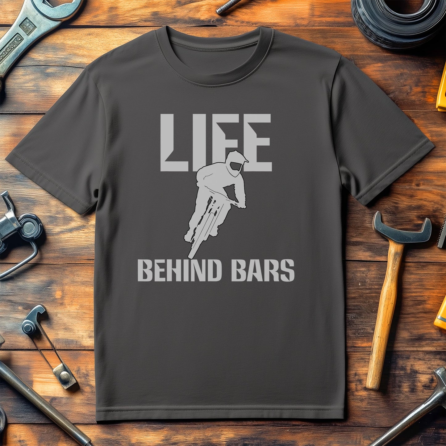 Life Behind Bars MTB T-Shirt - Funny