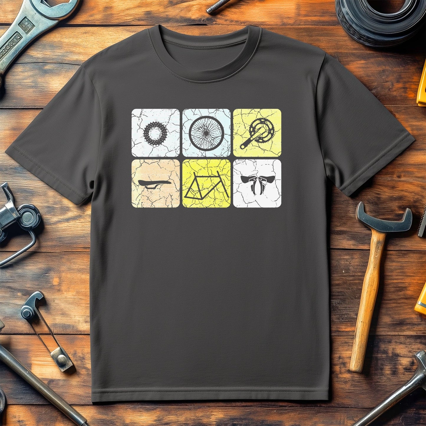 Cycling (203) T-Shirt - Tool-tastic