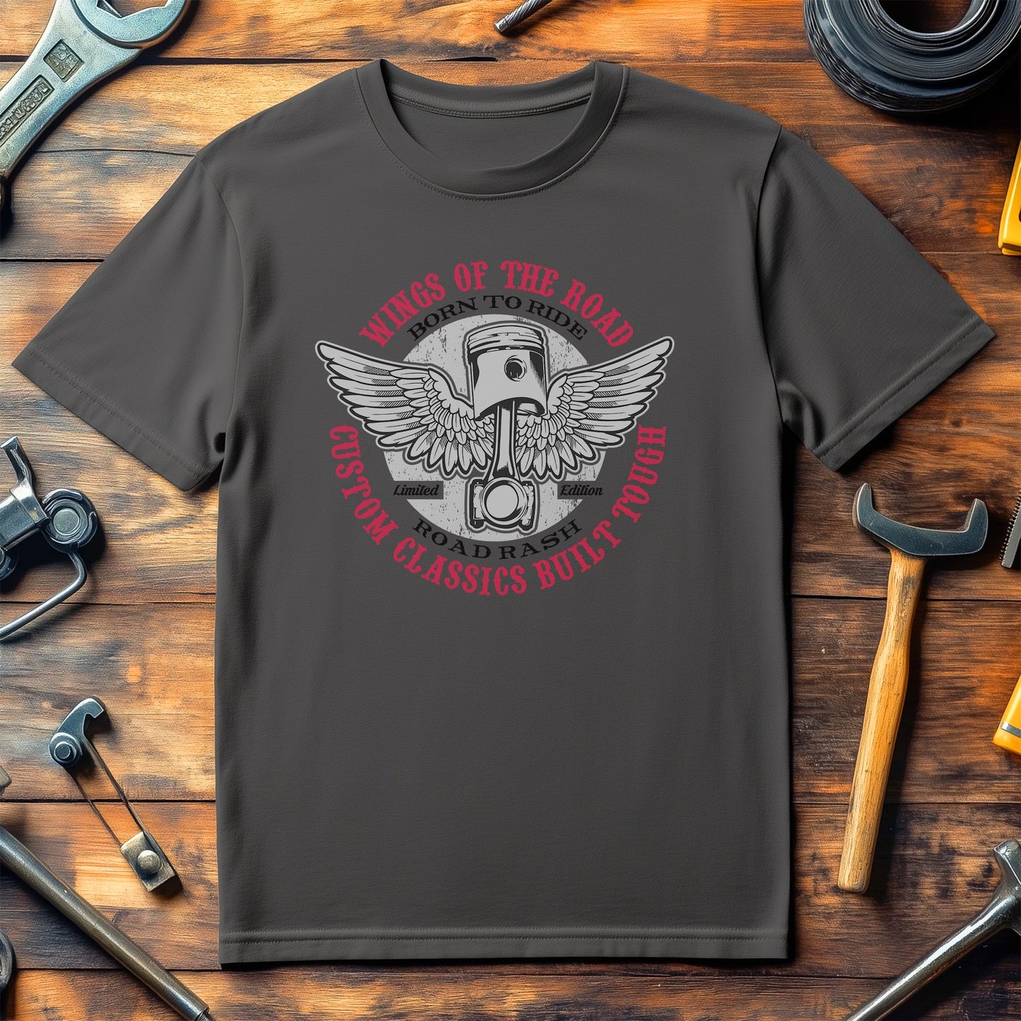 Wings of the Road T-Shirt - Spread