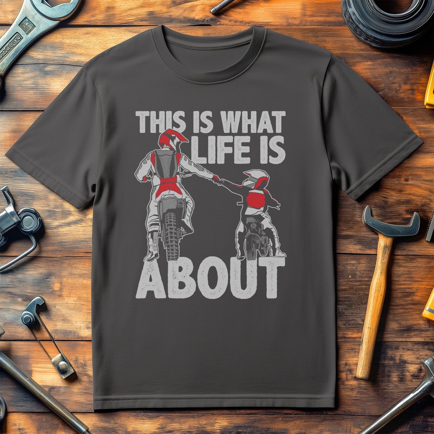 Dirt Bike Dad T-Shirt - Motocross