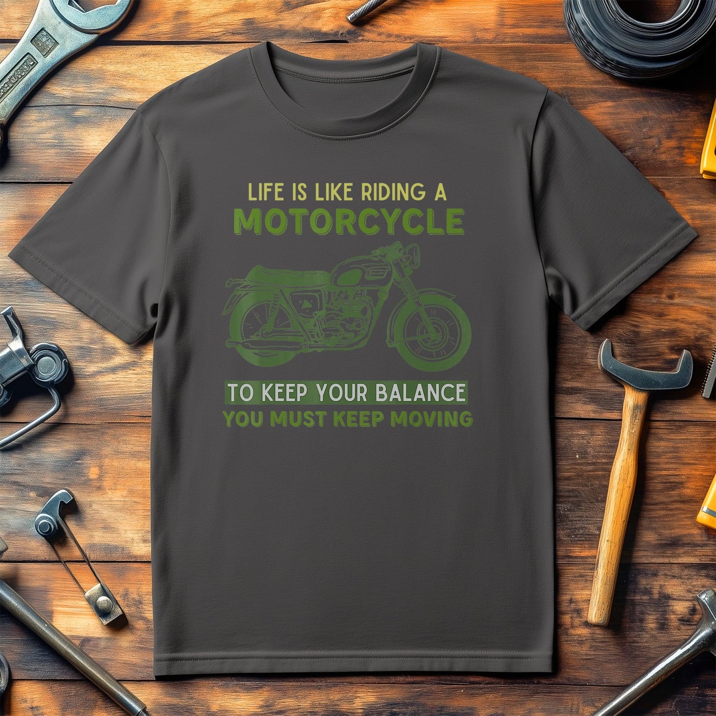 Classic Bike Lover T-shirt - Life‚Äôs