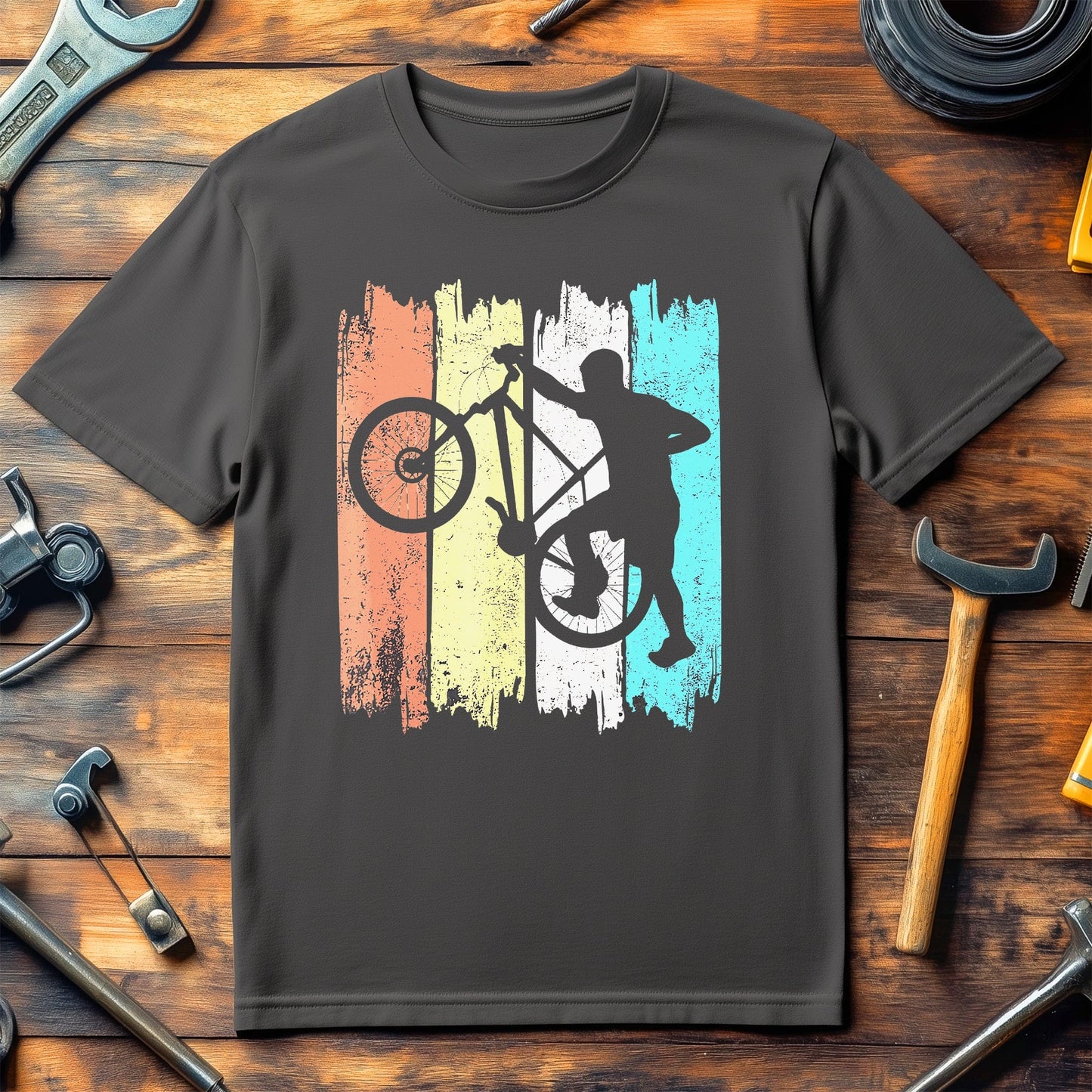 Cycling T-shirt Silhouette