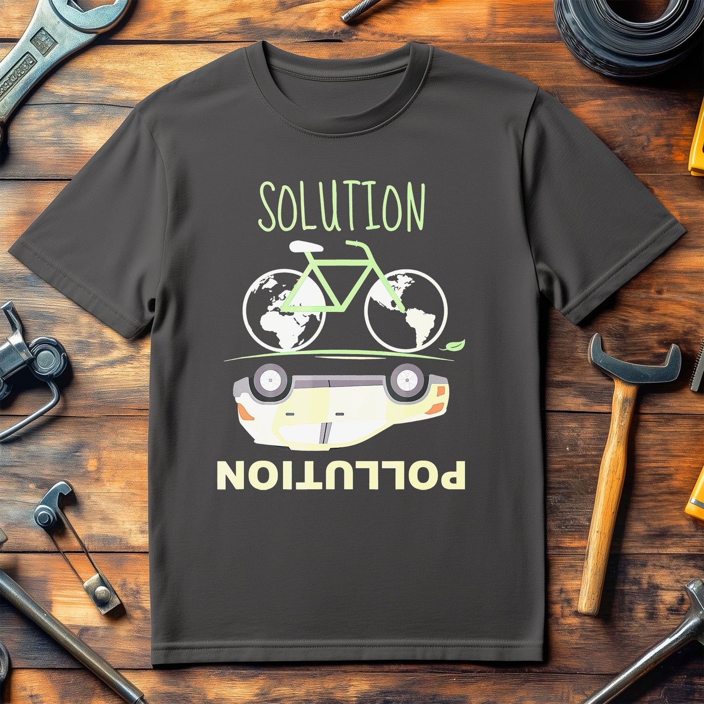 Cycling T-Shirt Pedal Power Style001