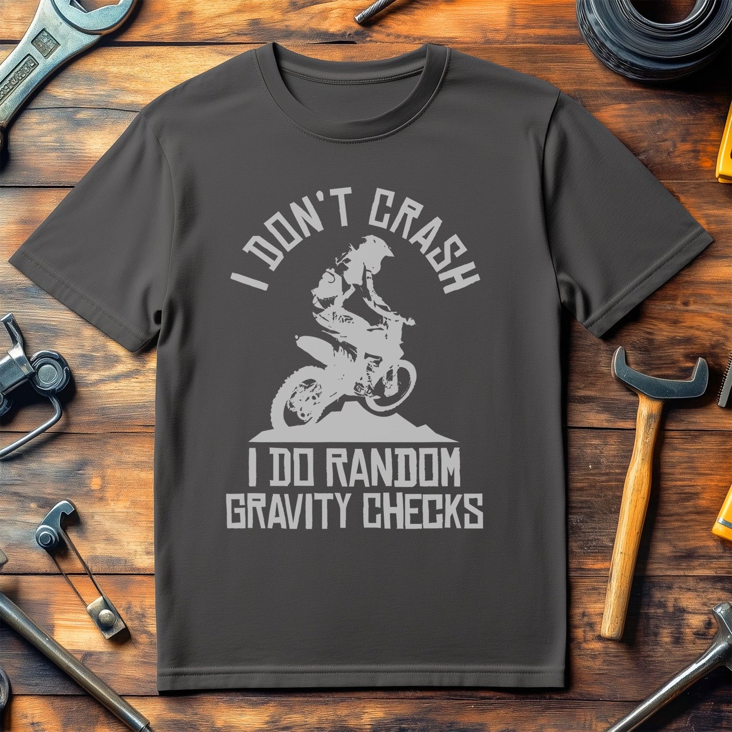 Dont Crash I Do Random Gravity T-Shirt