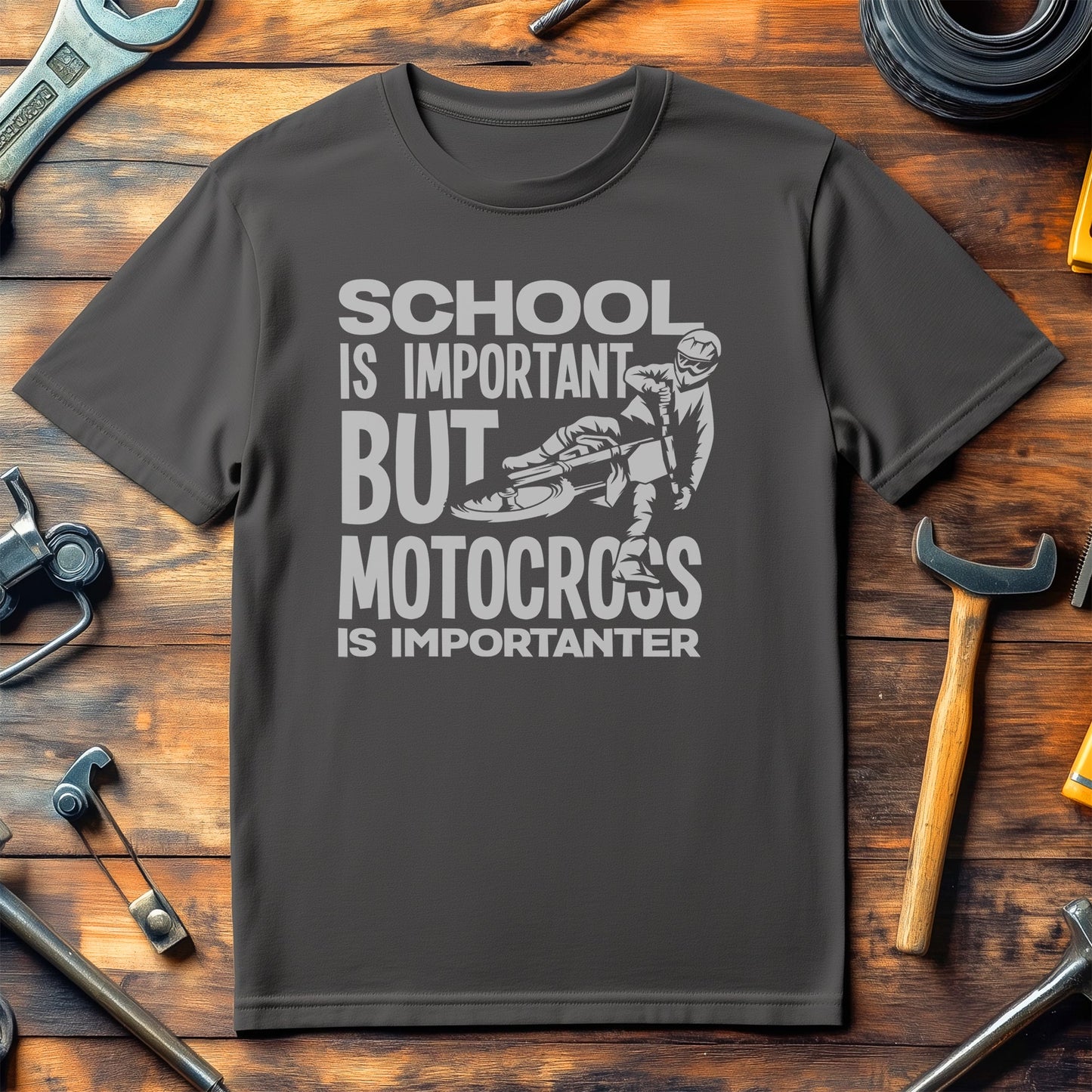 Motocross Over Math T-Shirt