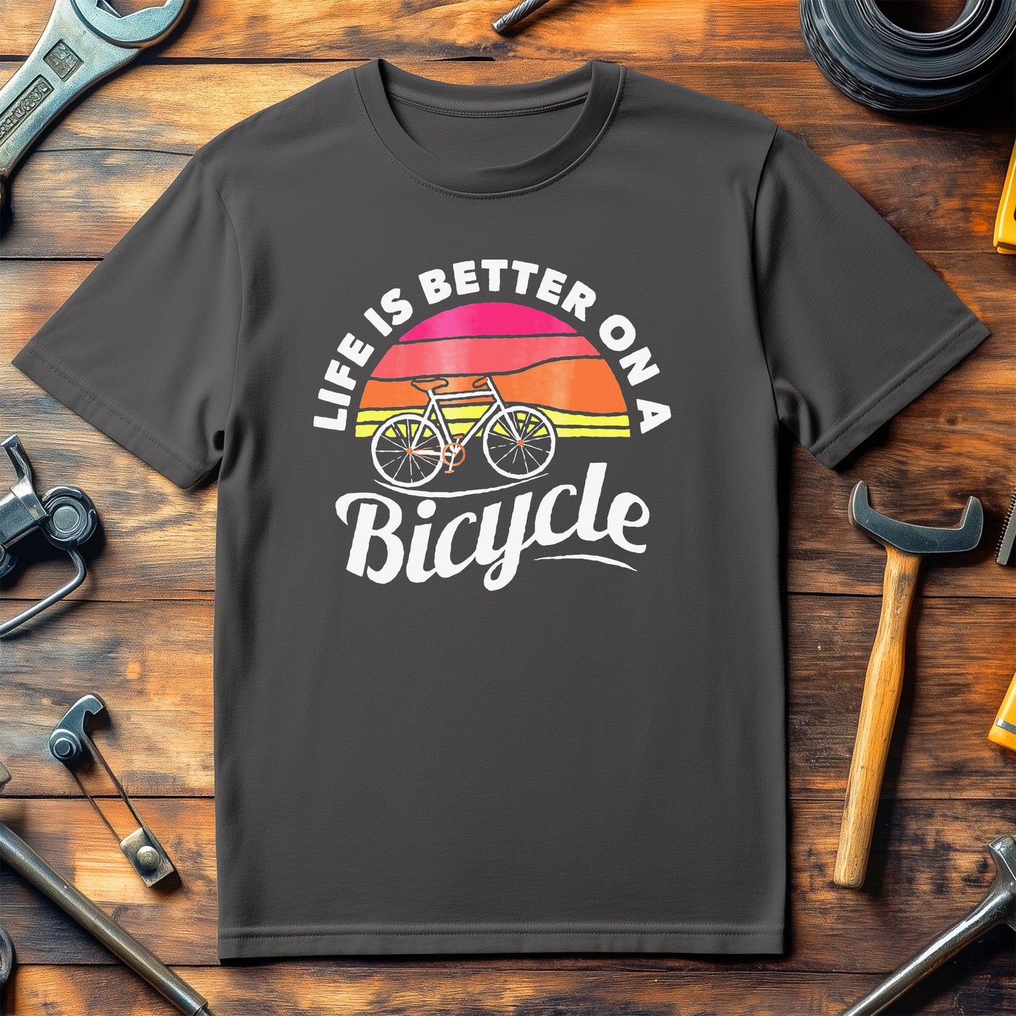 Life's a Ride Cycling T-Shirt