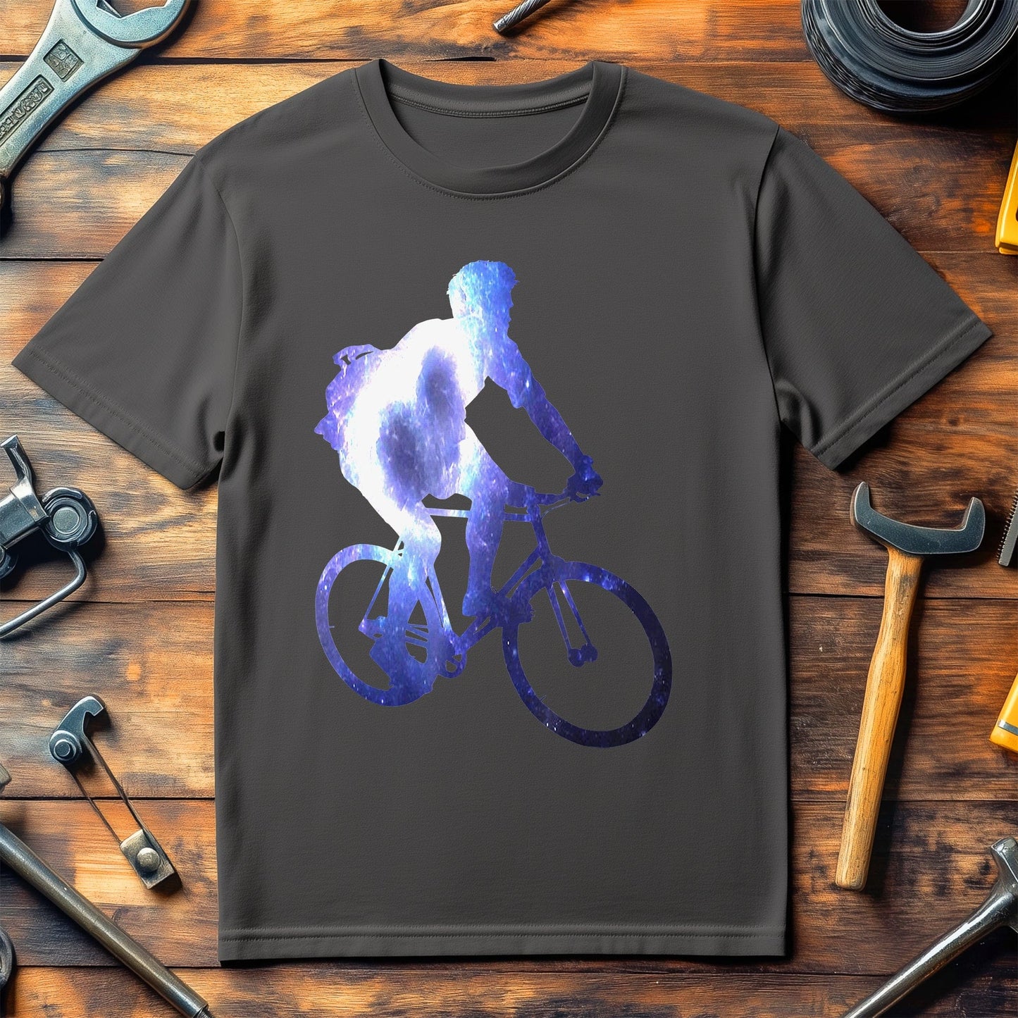 Cycling Galaxy T-Shirt