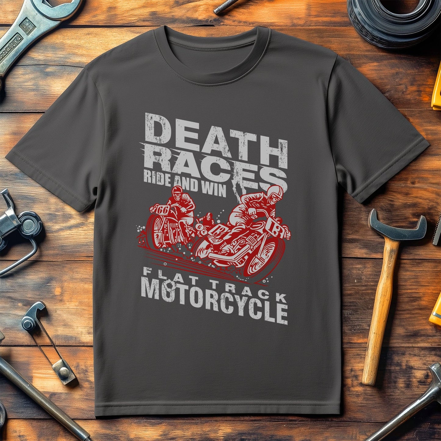 Death Race T-shirt - Rev Up Your