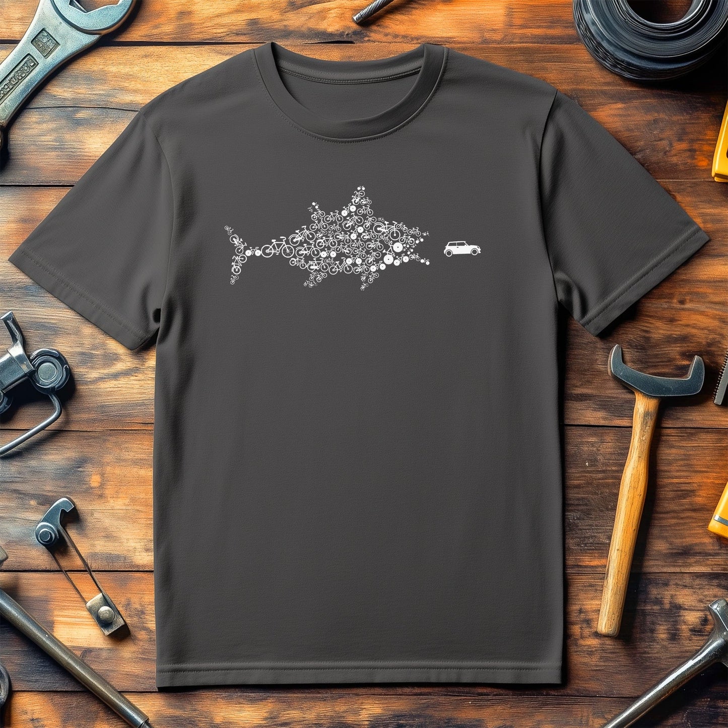 Cycling Fish T-shirt