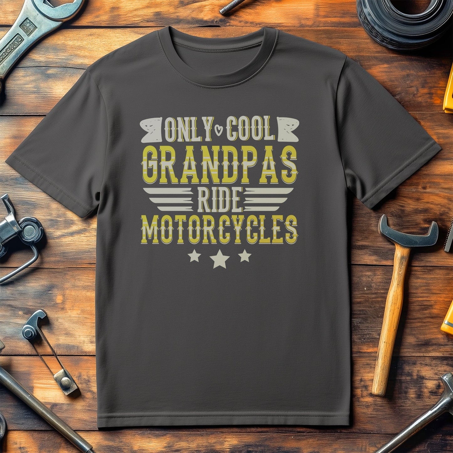 Cool Grandpas Motorcycle T-shirt -