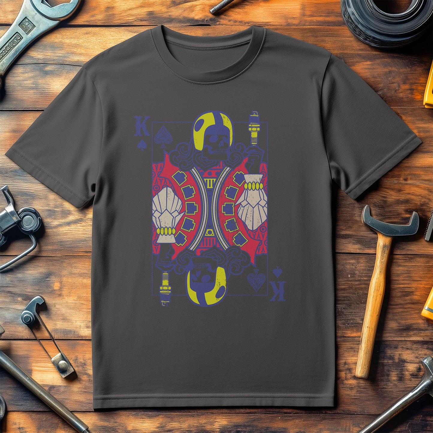 Biker Card t-shirt - Kings & Queens