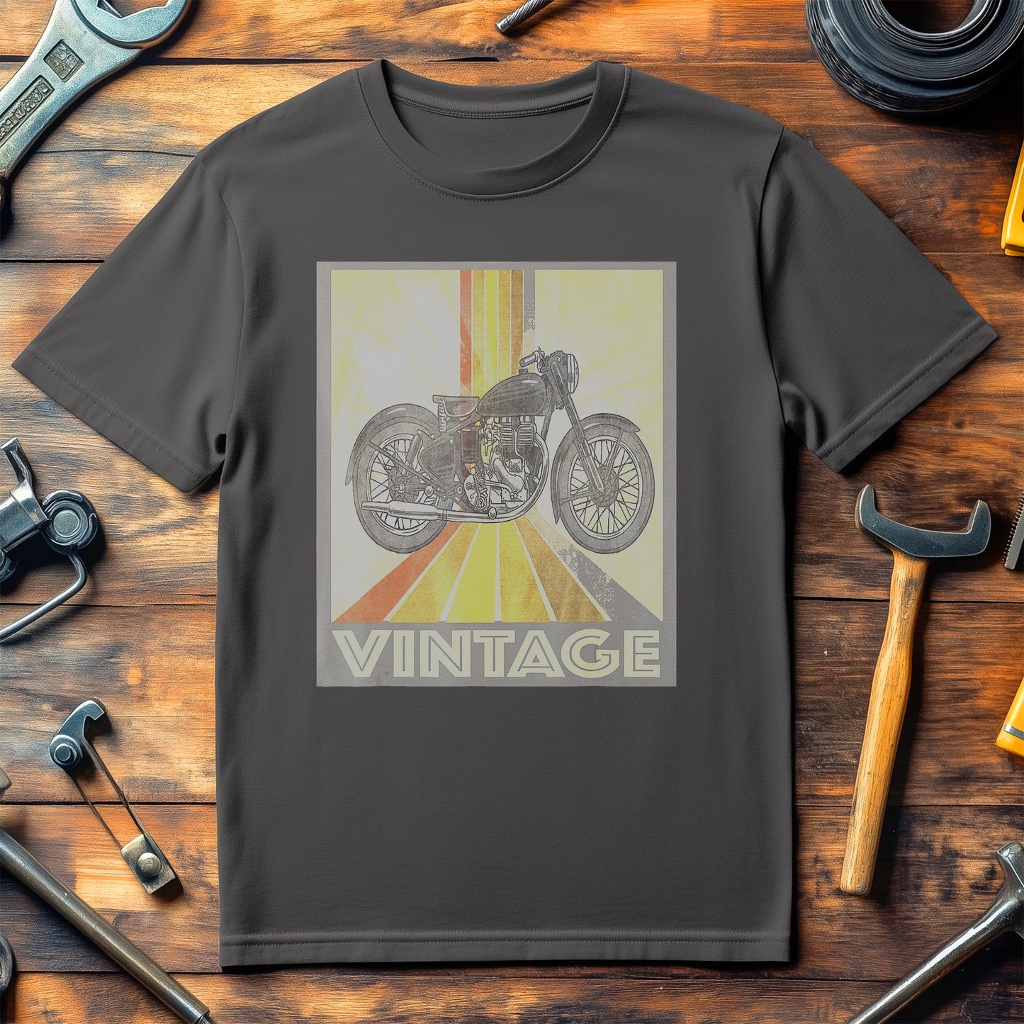 Vintage Motorcycling Shirt - Retro T-Shirt