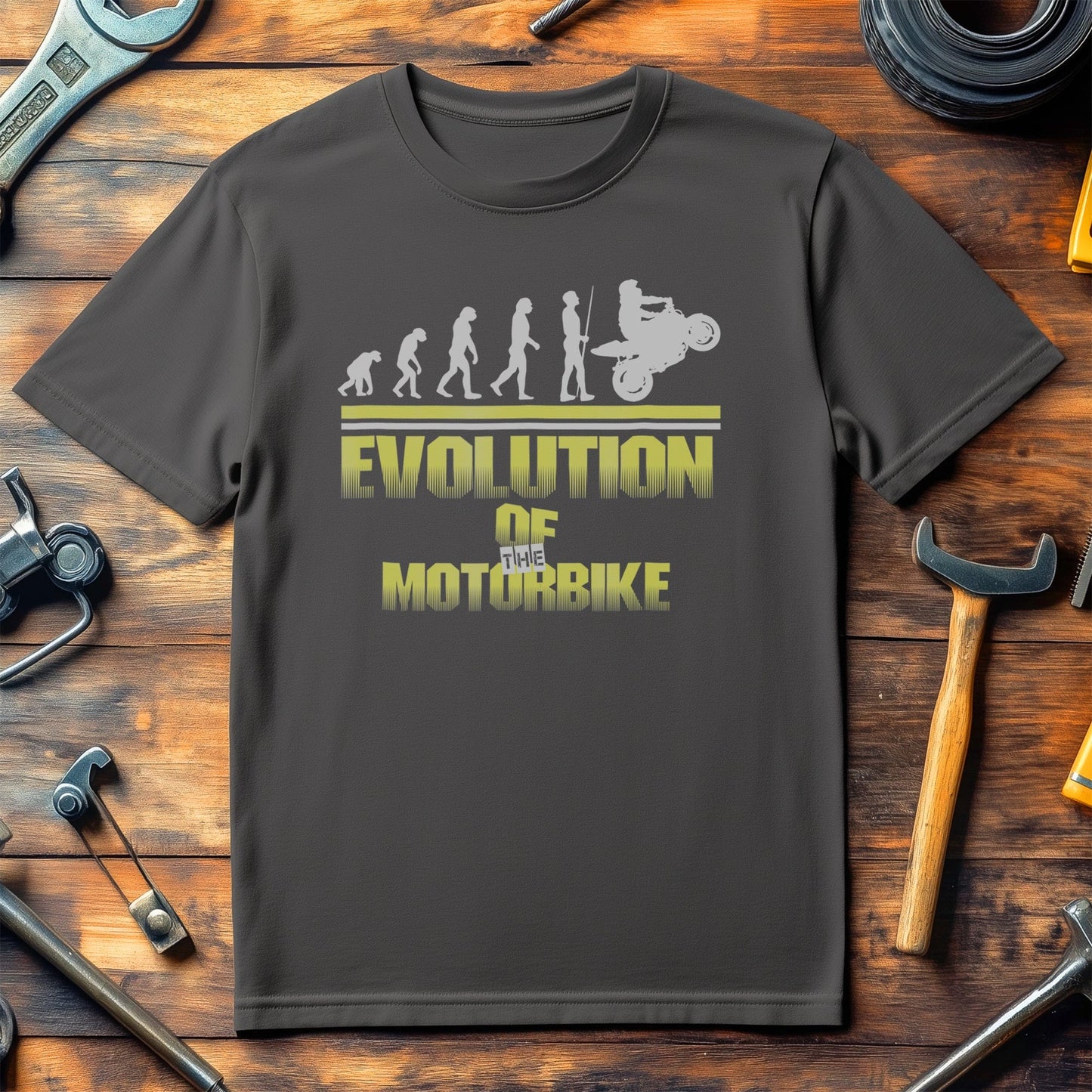 Evolution of the Motorbike T-shirt -