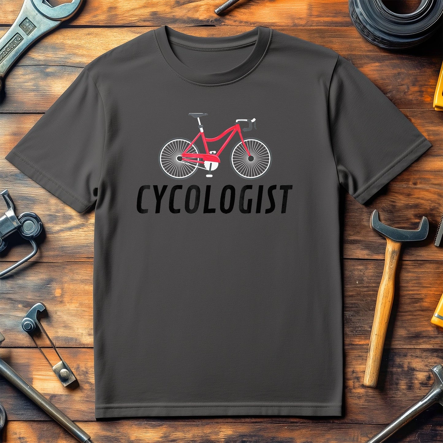 Cycling (221) T-Shirt - Pedal Puns