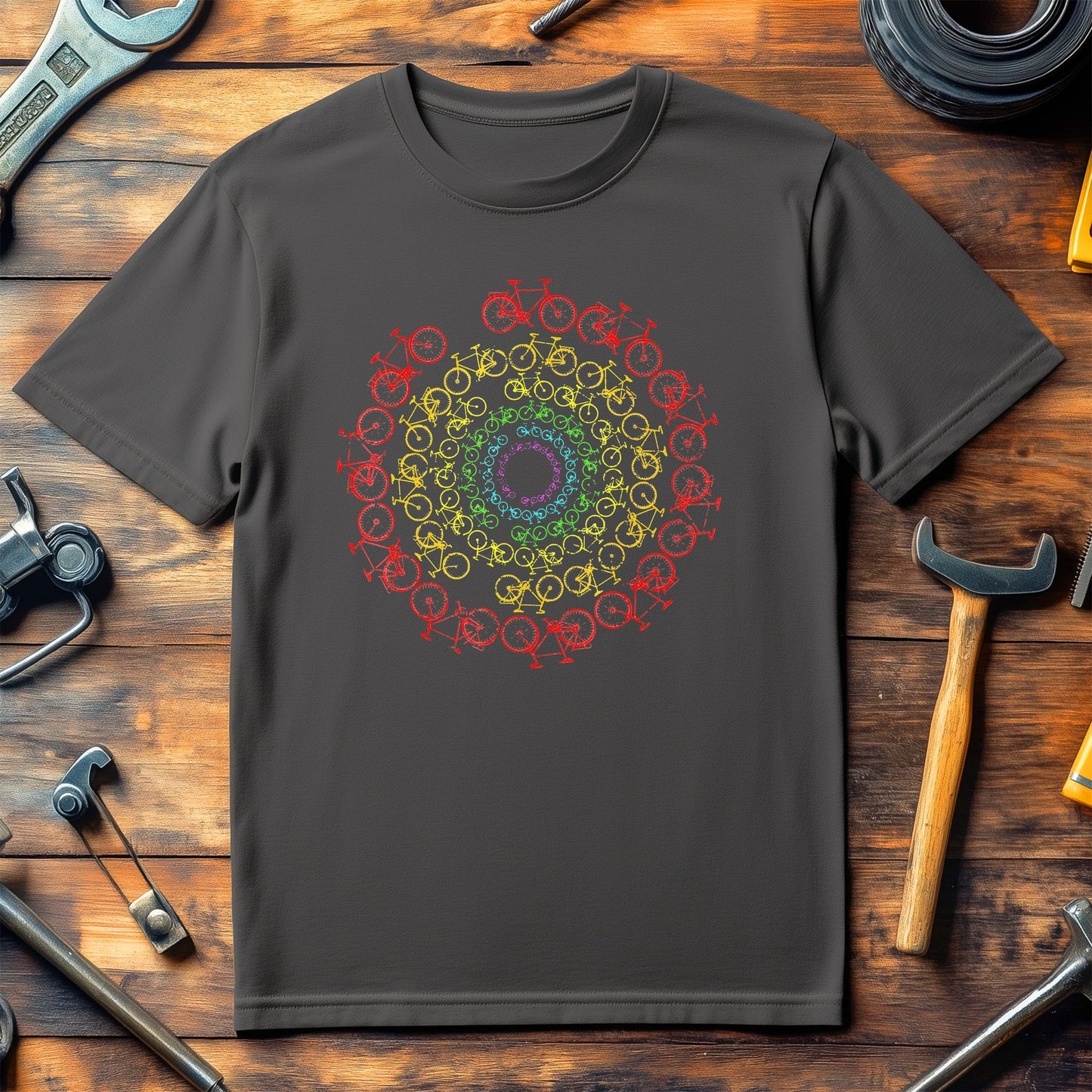 Rainbow Wheel T-shirt