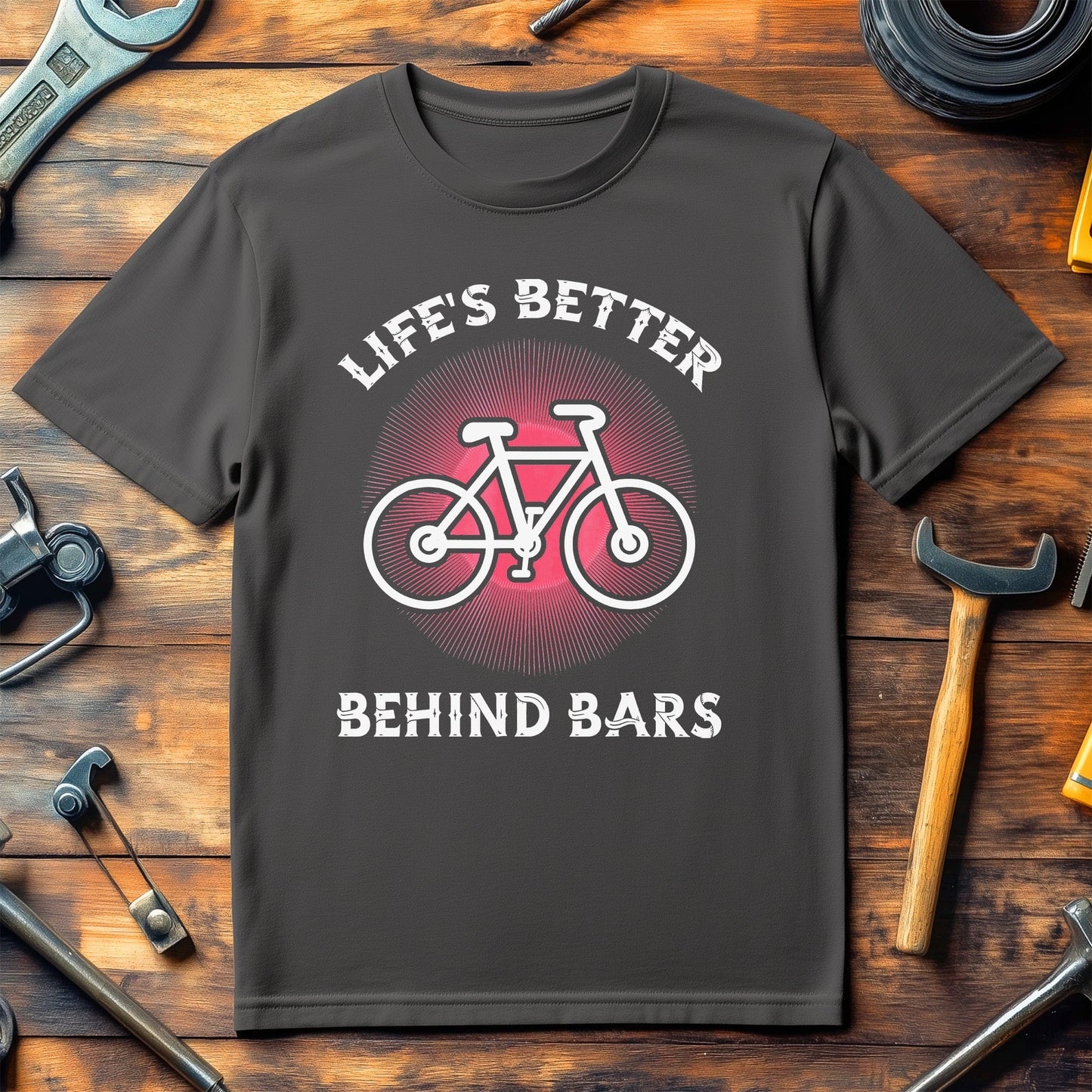 Cycling T-Shirt Life's Better Behind Bars