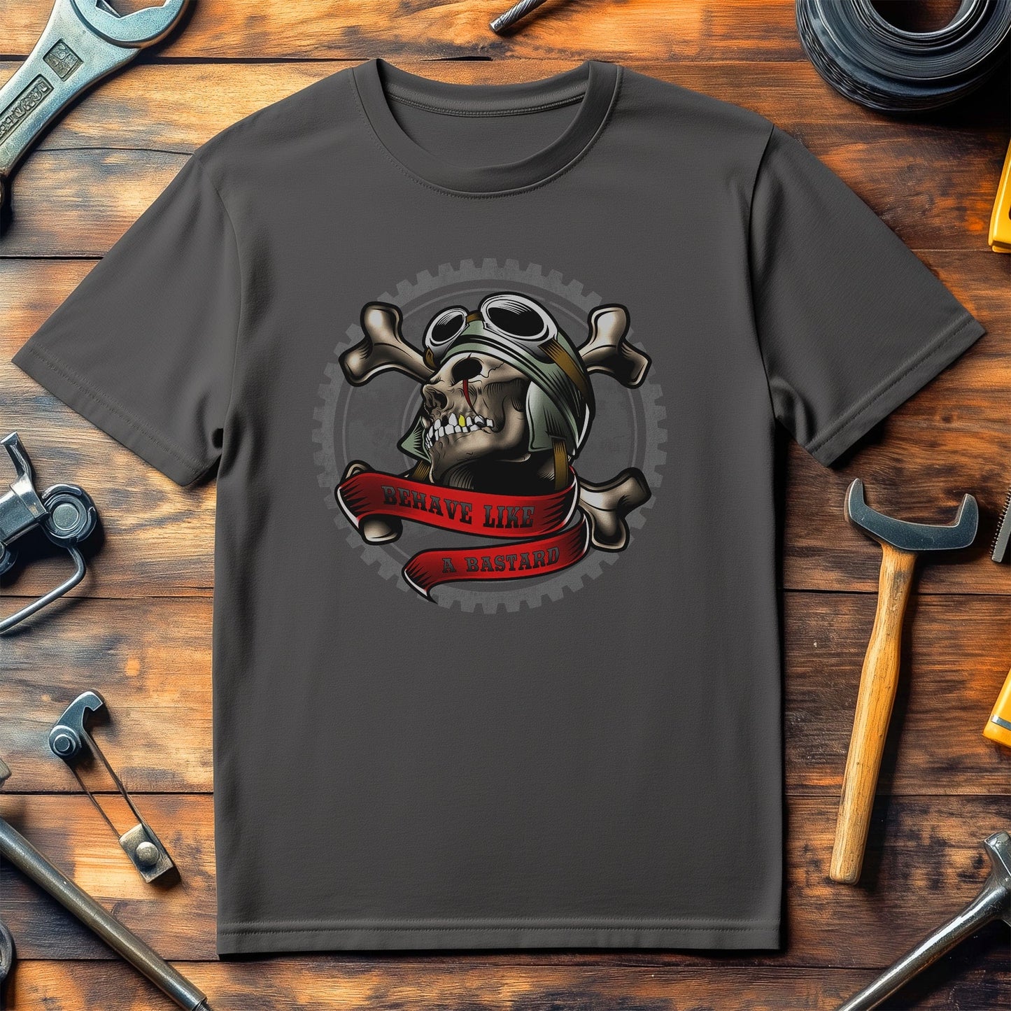 Bastxxx Skull T-Shirt