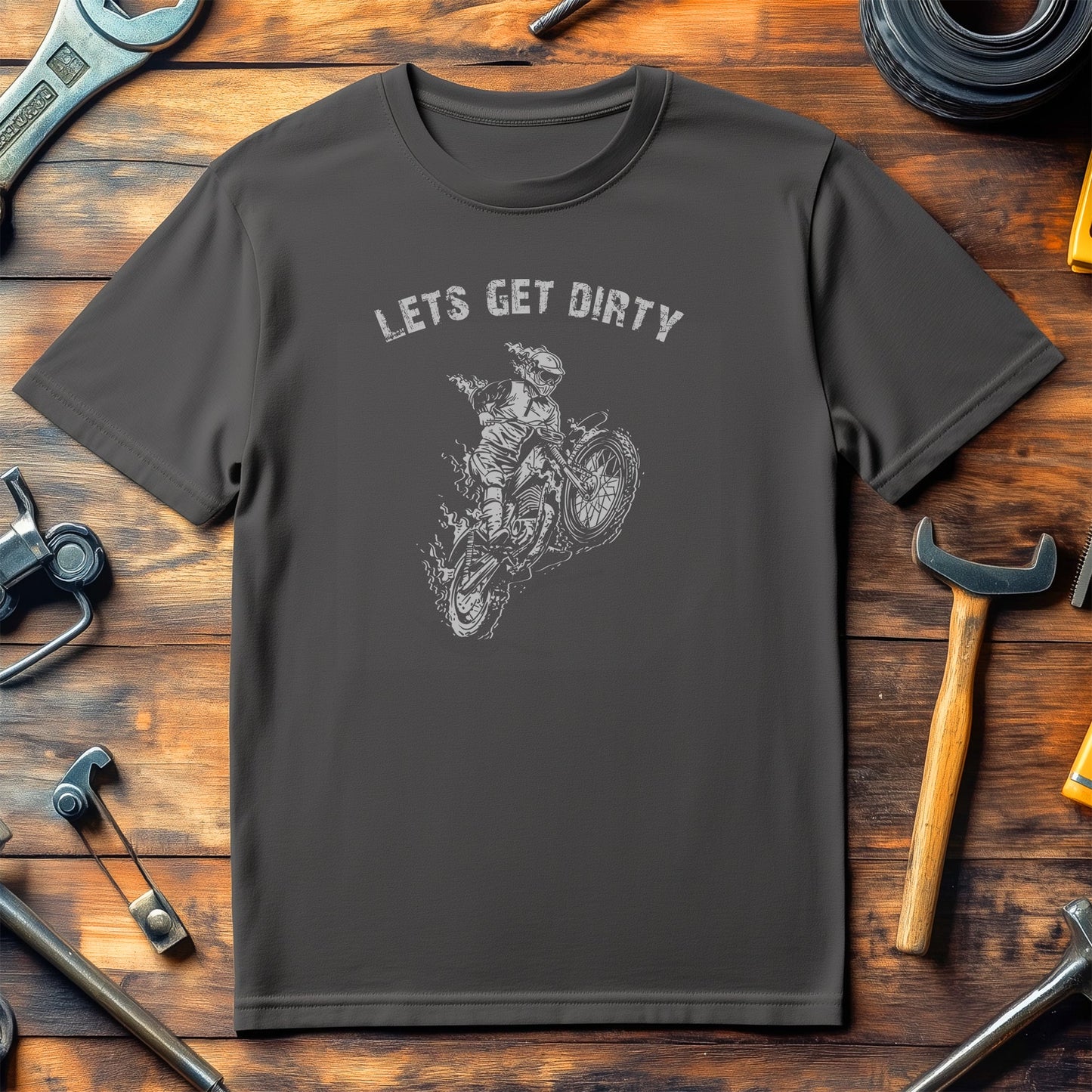 Let's Get Dirty Motocross T-Shirt -