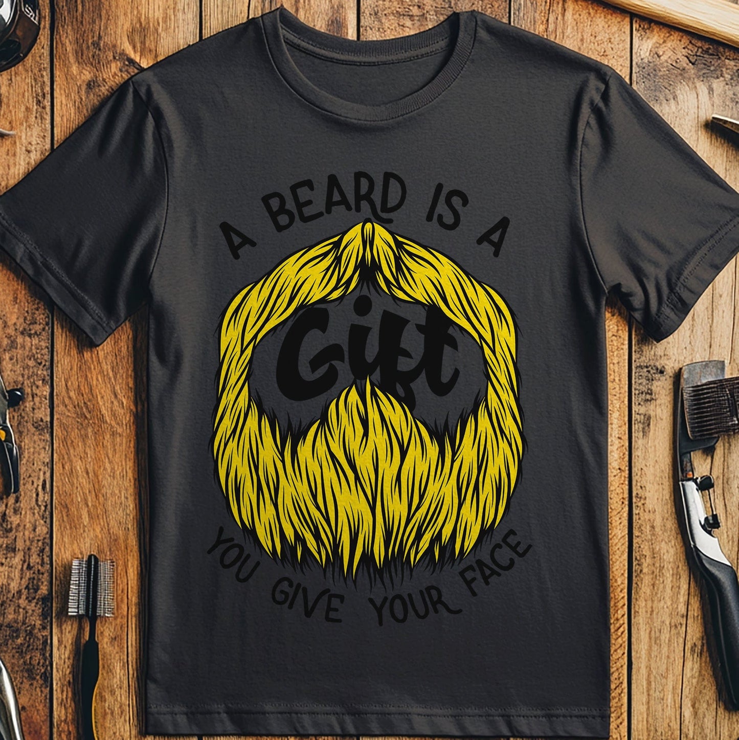 A Beard Is A Gift Funny T-Shirt
