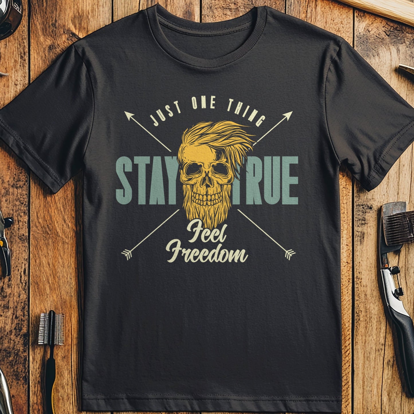 Stay True Skull T-Shirt