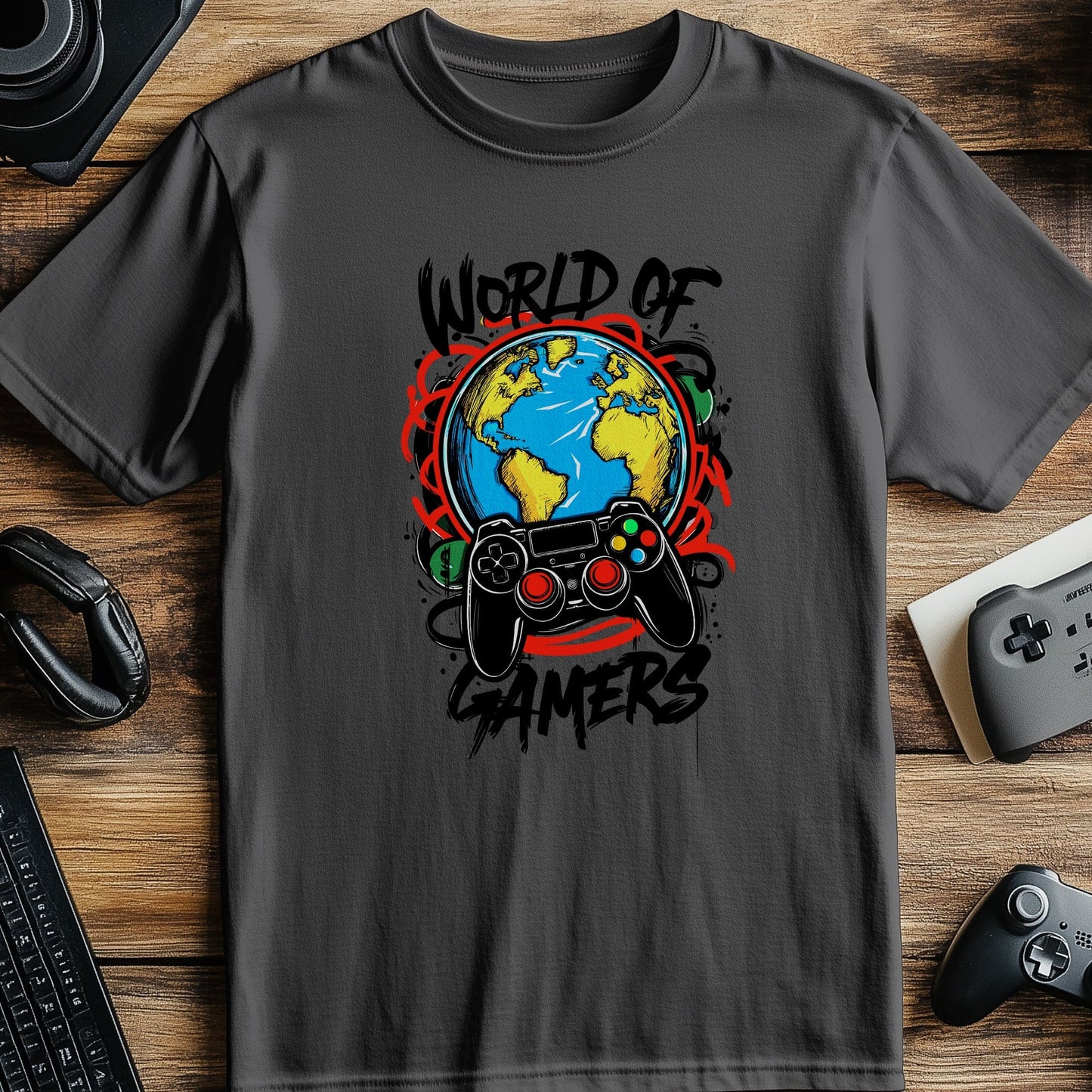 Gamer41 T-shirt Globe