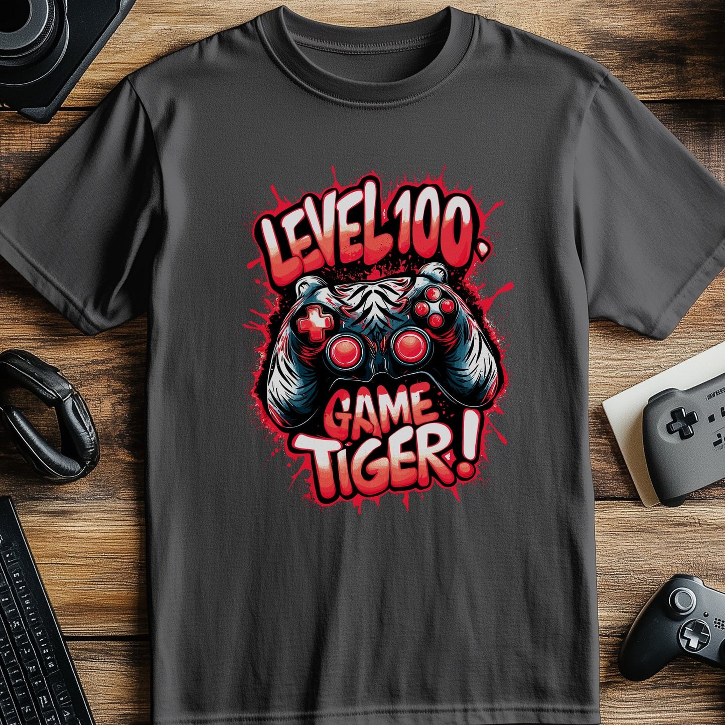 Gamer7 Level 100 Tiger t-shirt