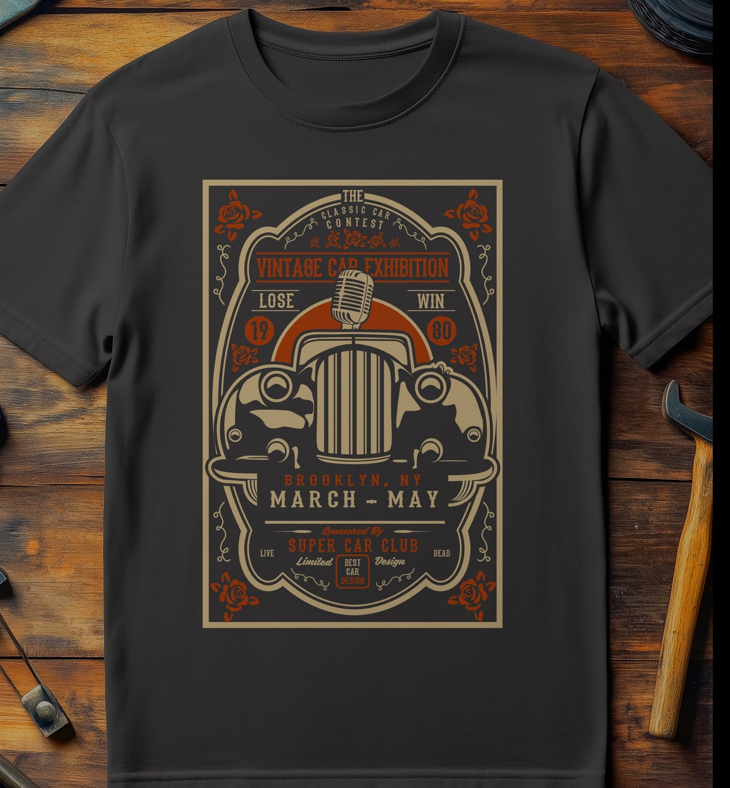 Vintage Car Exhibition T-Shirt