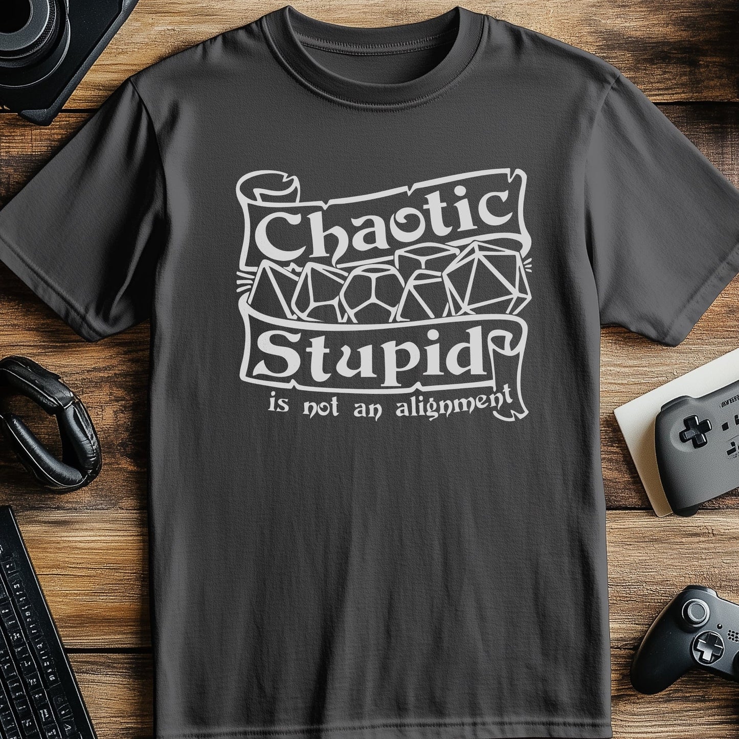 Chaotic Stupid Alignment T-Shirt