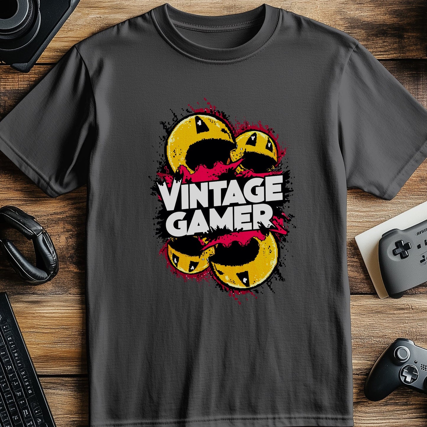 Gamer28 Vintage Gamer T-Shirt