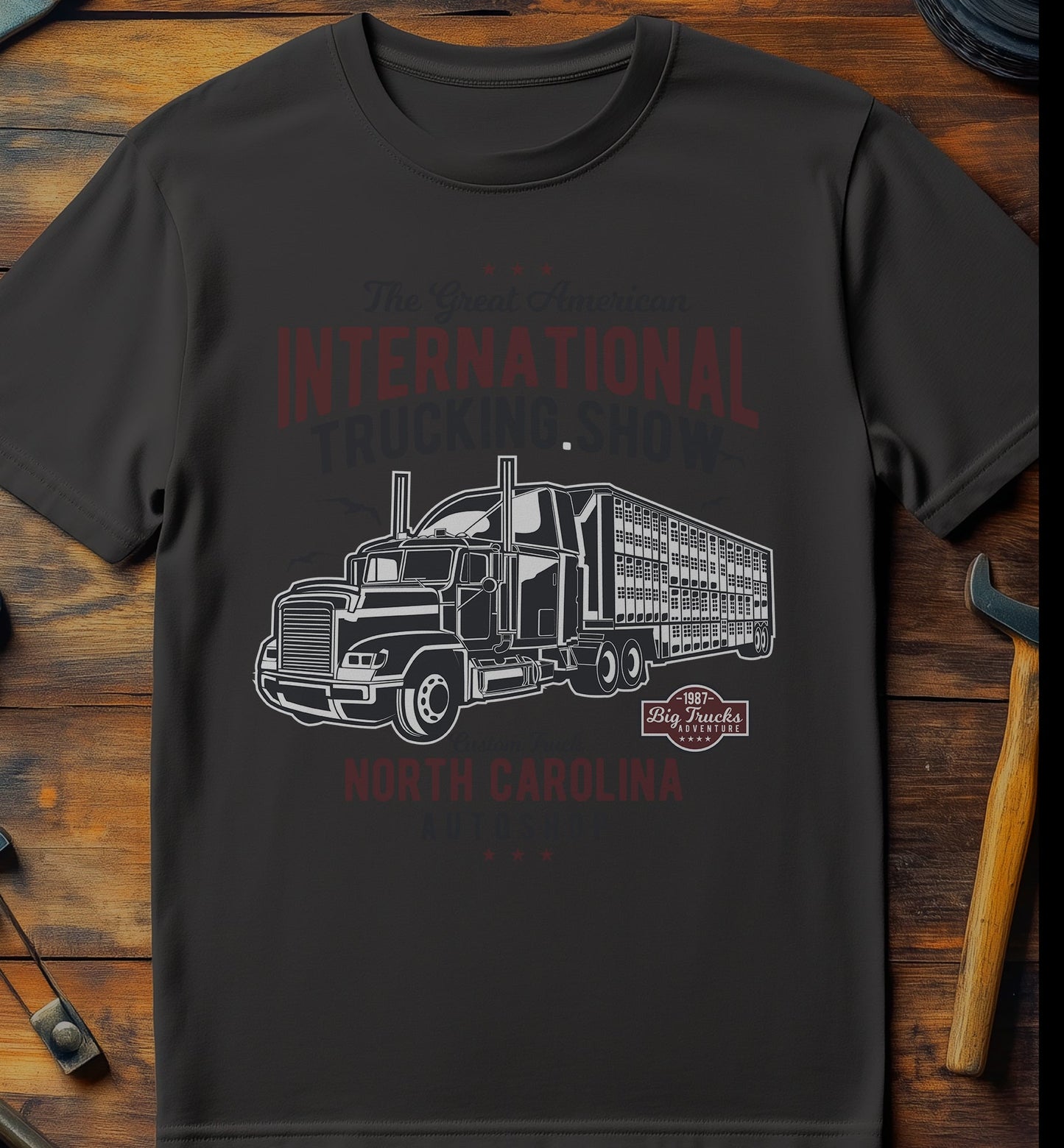 Vintage Big Truck Show T-Shirt