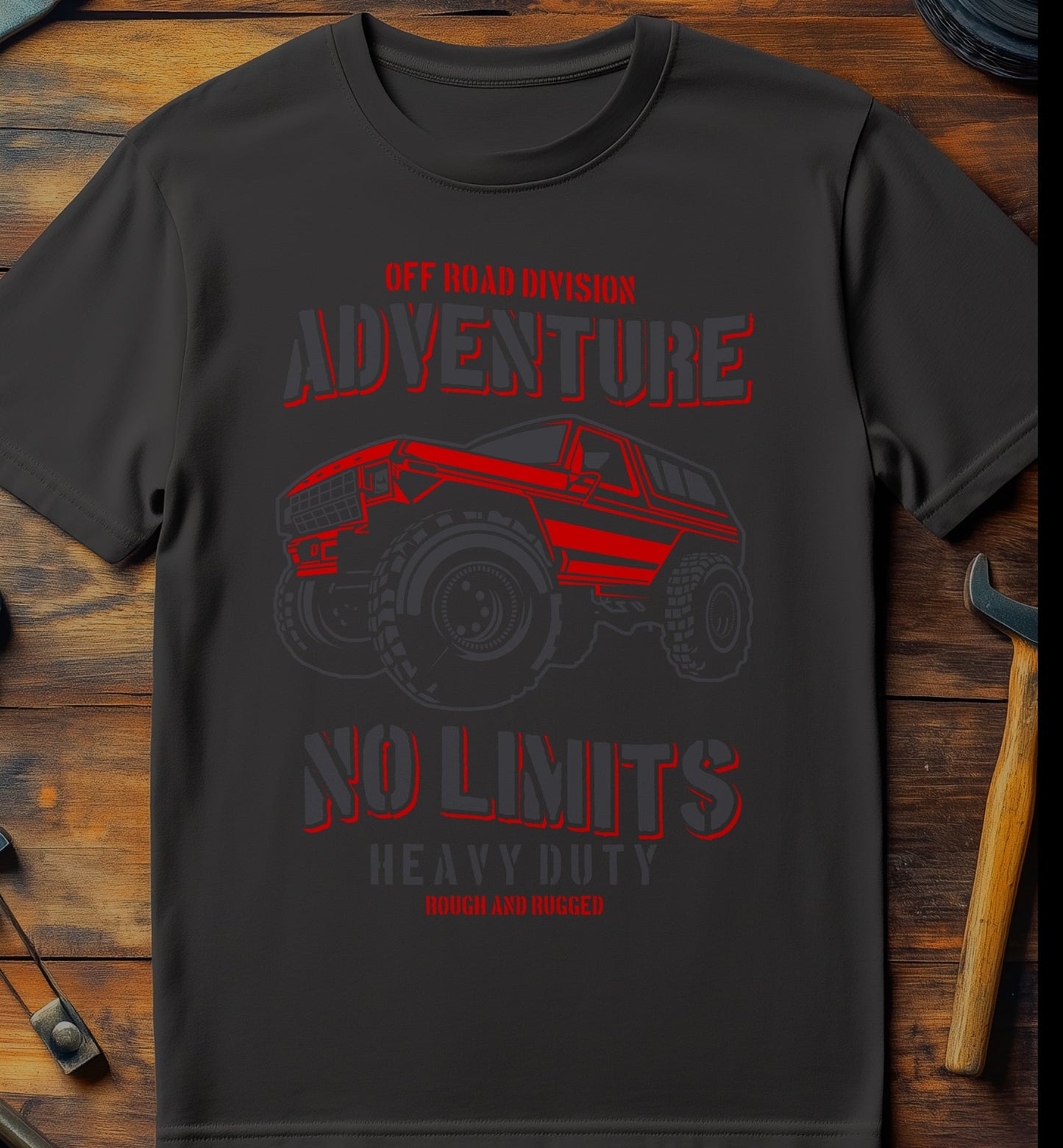 No Limits Adventure Jeep T-Shirt