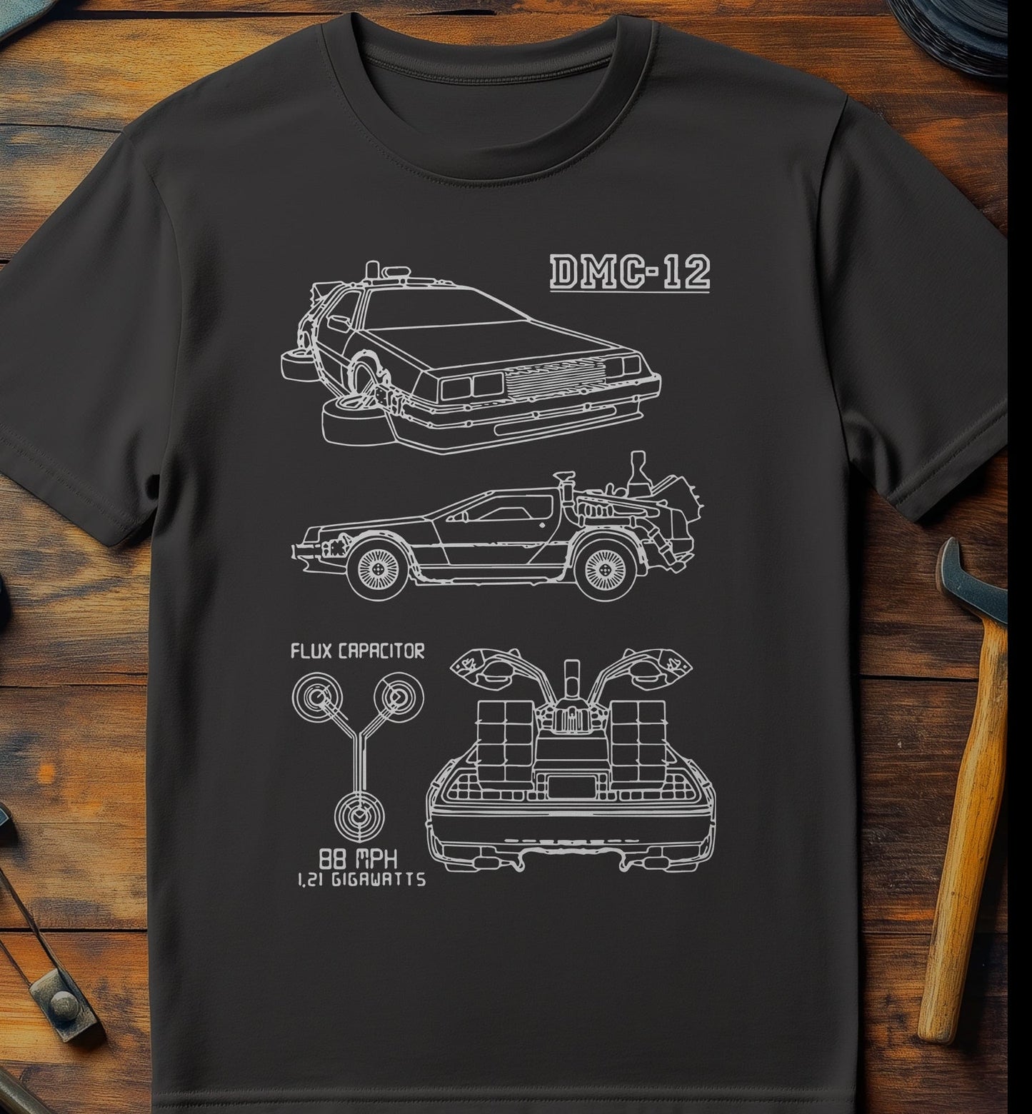 DMC Flux Capacitor T-shirt