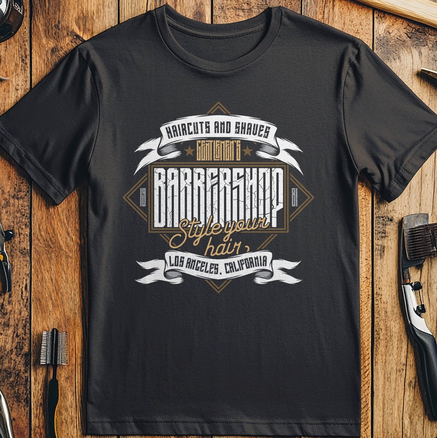 Barber Shop LA T-Shirt